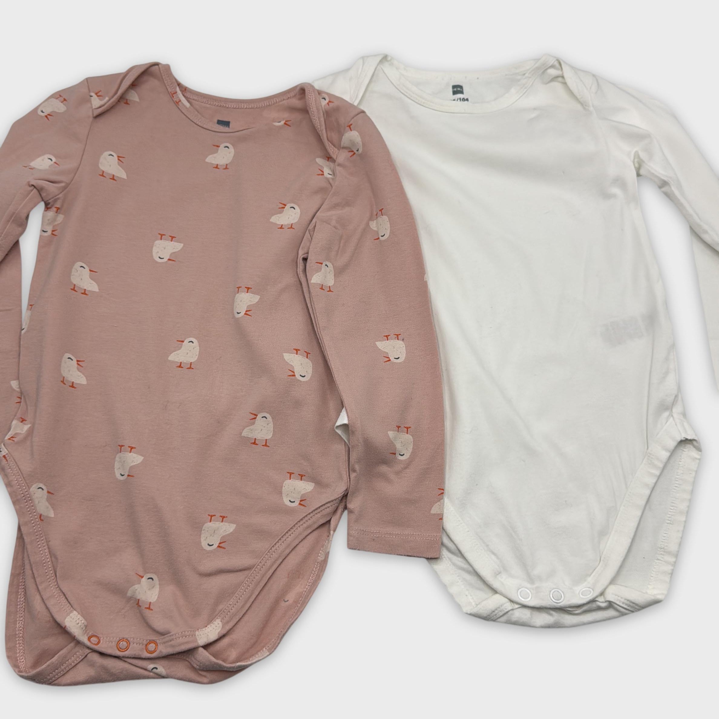 0-H&M - Body manches longues - 98/104