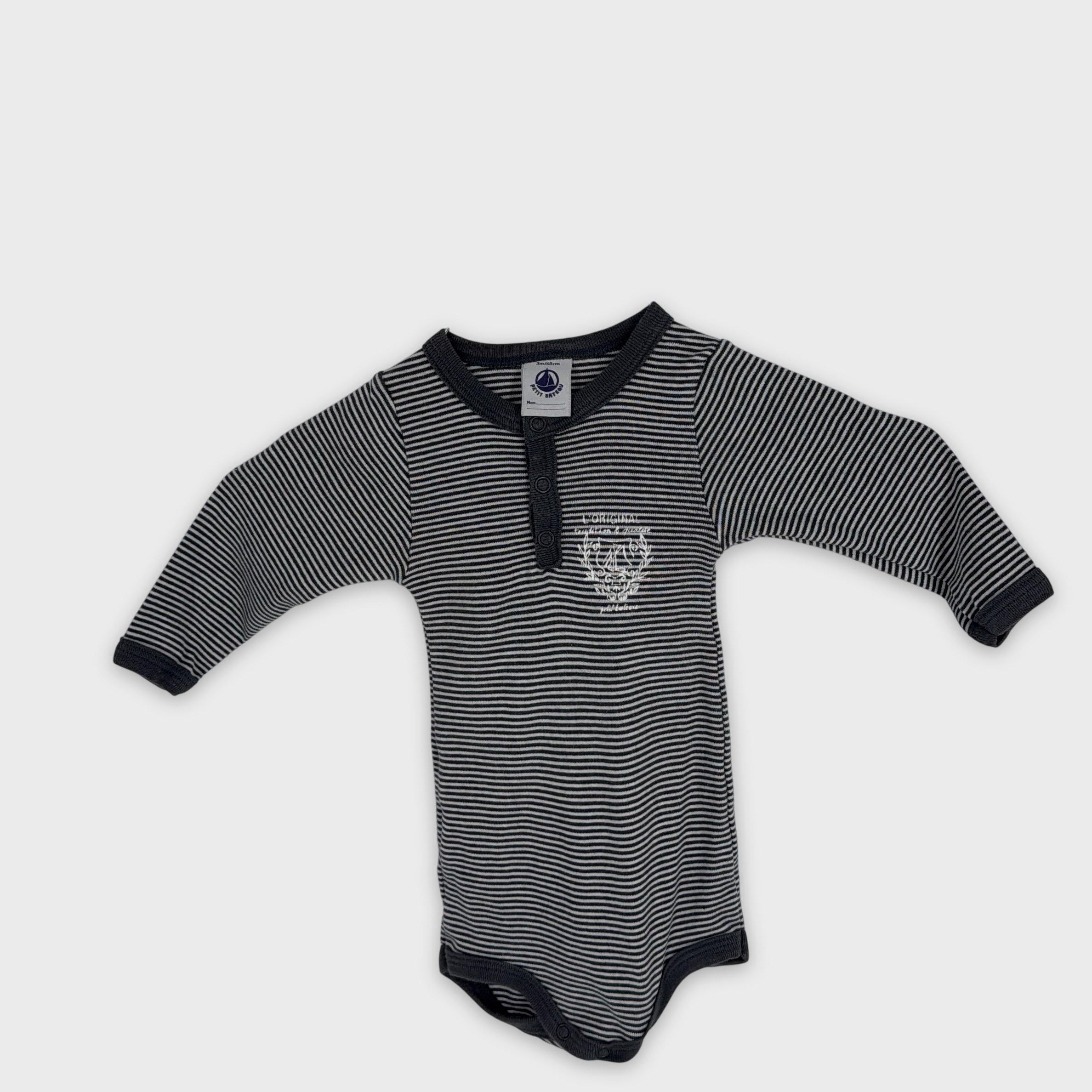 0-Petit Bateau - Body - 3m