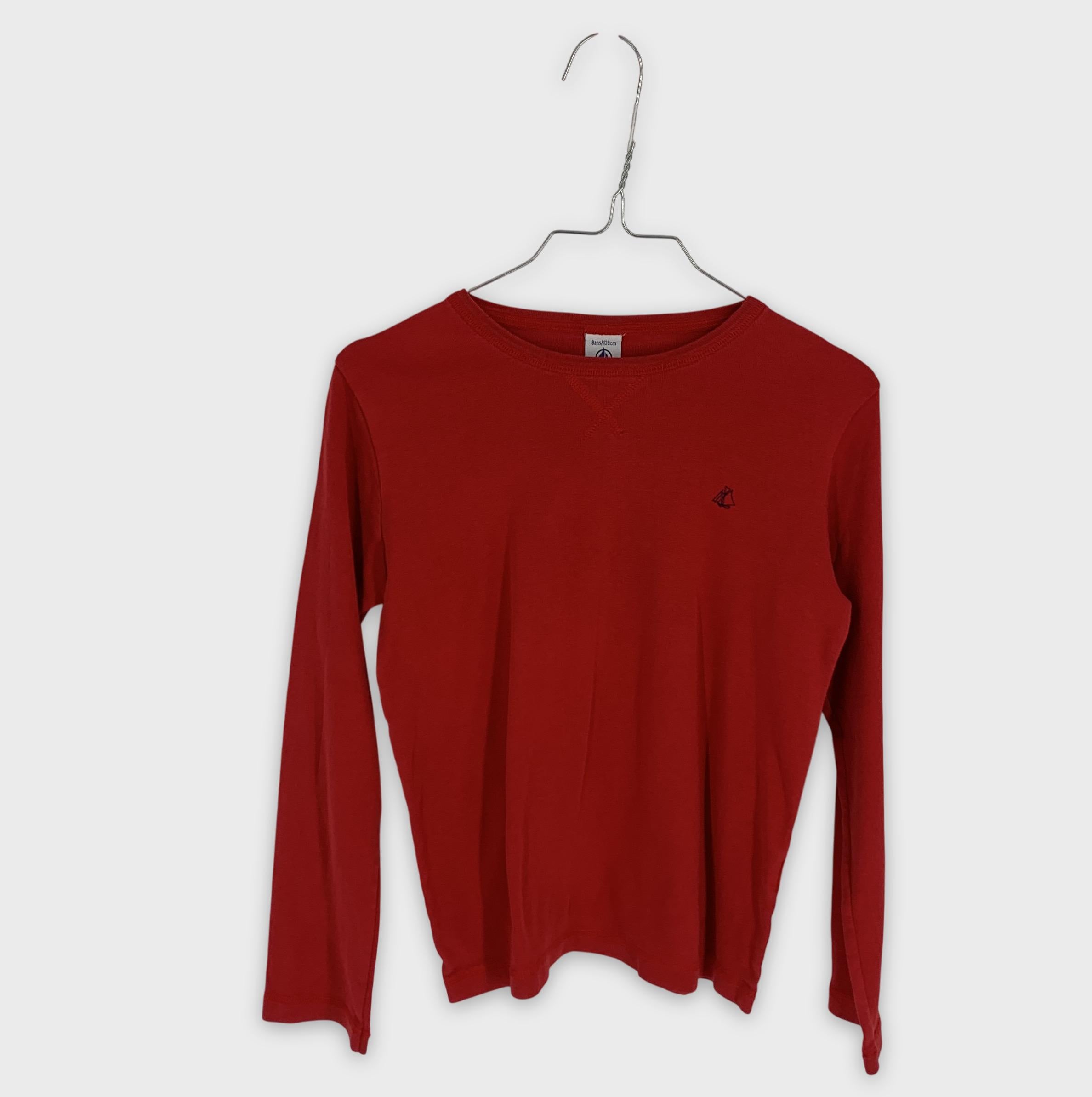 0-Petit Bateau - T-shirt manches longues - 8ans/128cm