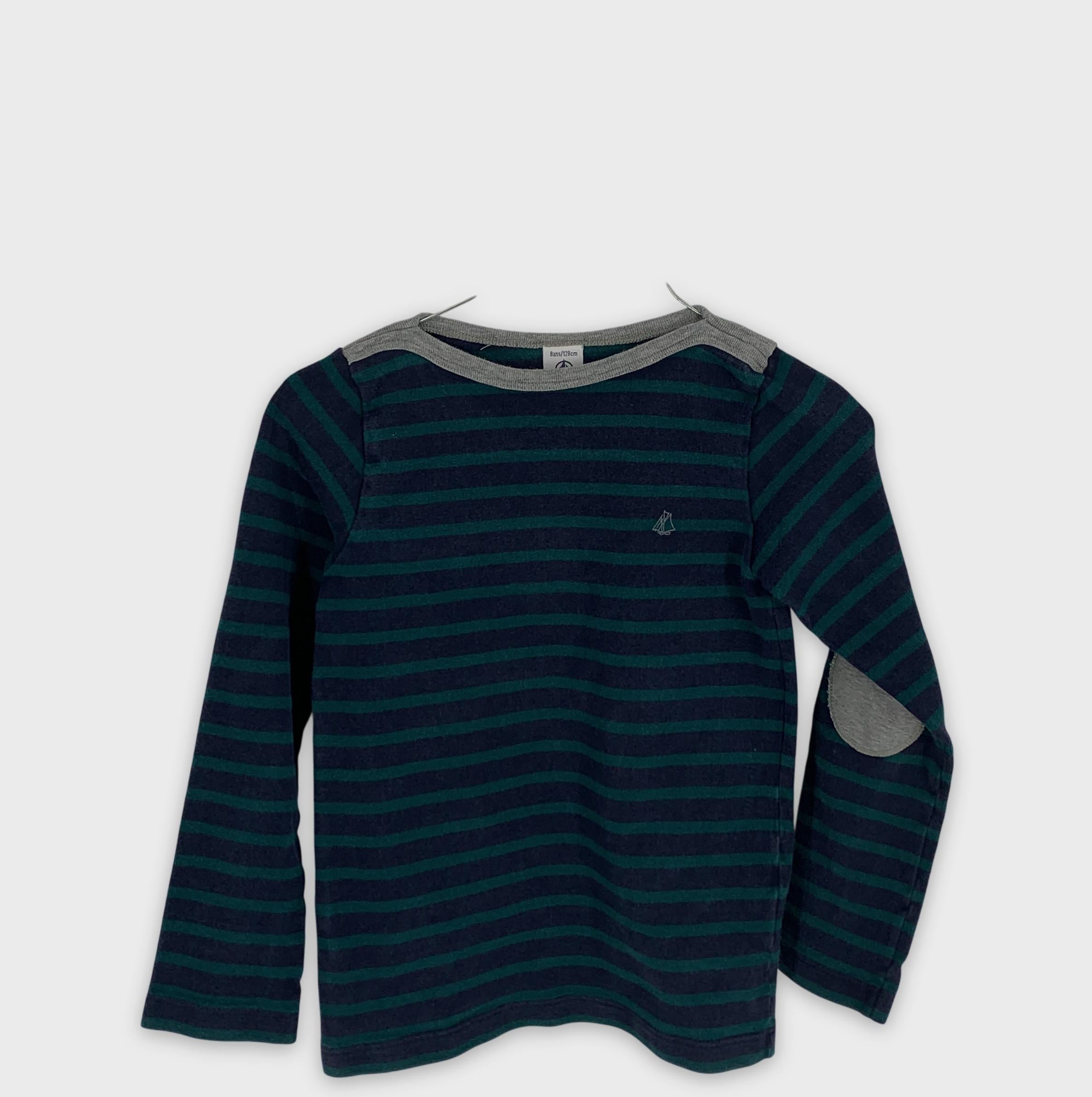 0-Petit Bateau - T-shirt manches longues - 8ans/128cm