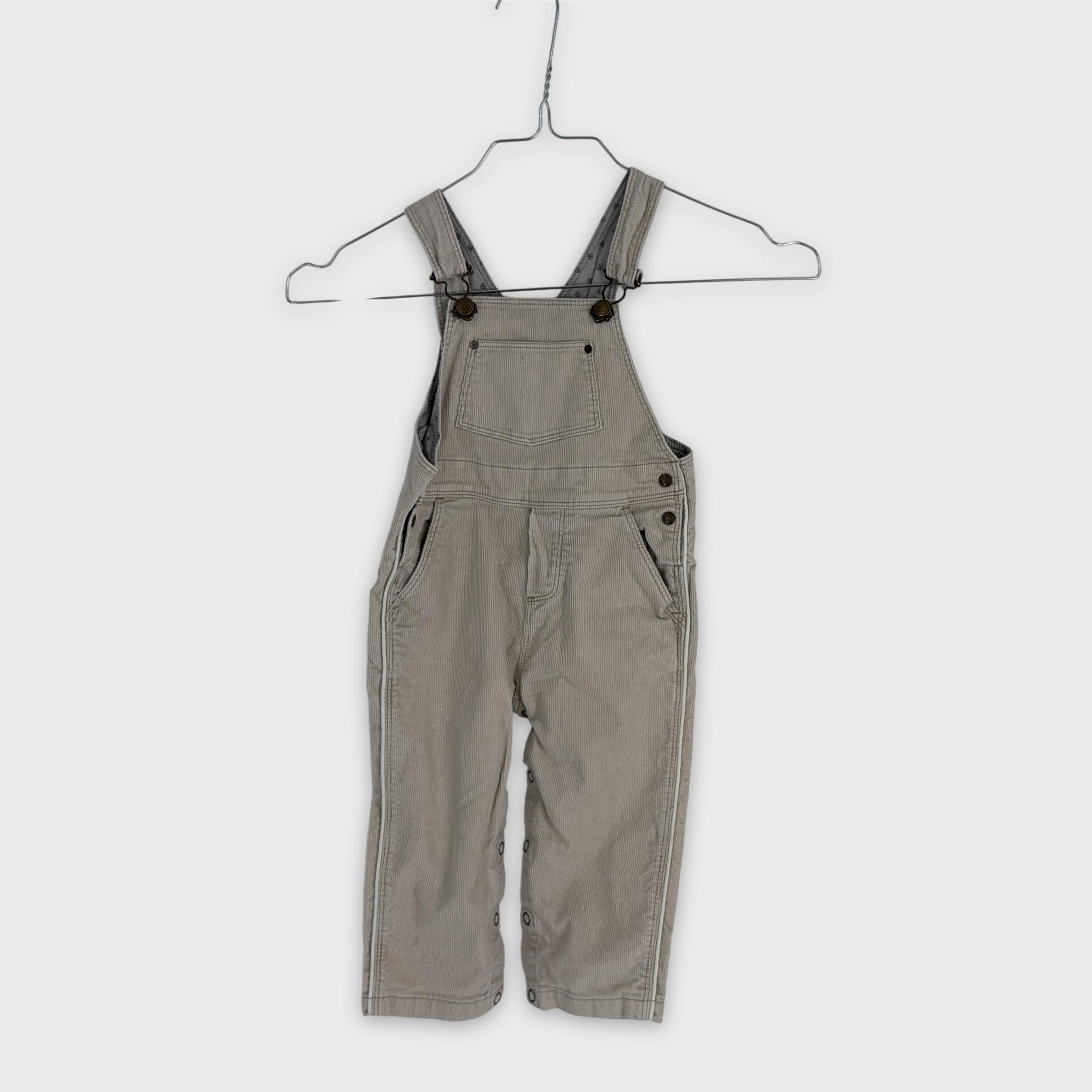 0-Petit Bateau - Salopette - 12m/74cm