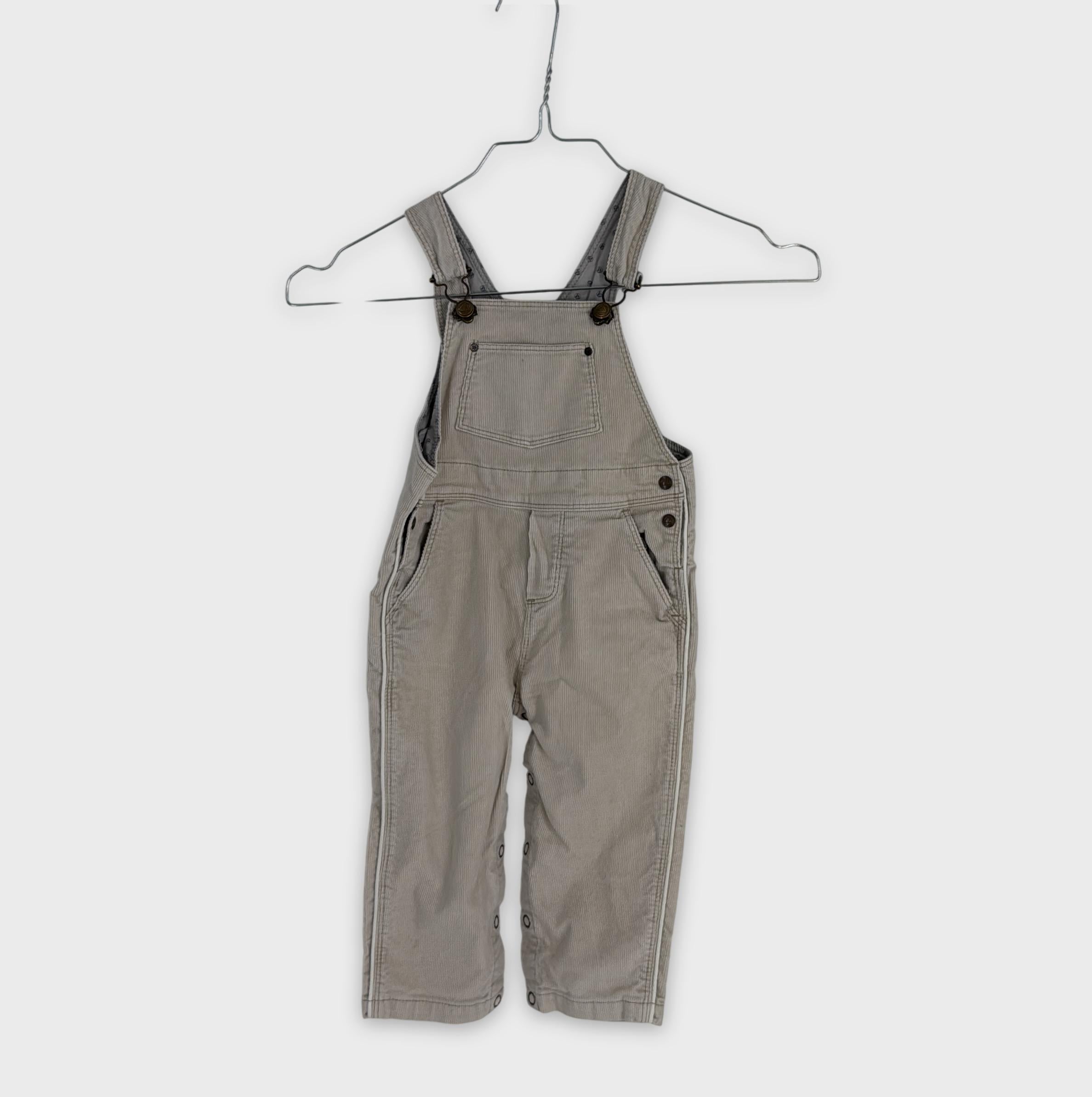 0-Petit Bateau - Salopette - 12m/74cm