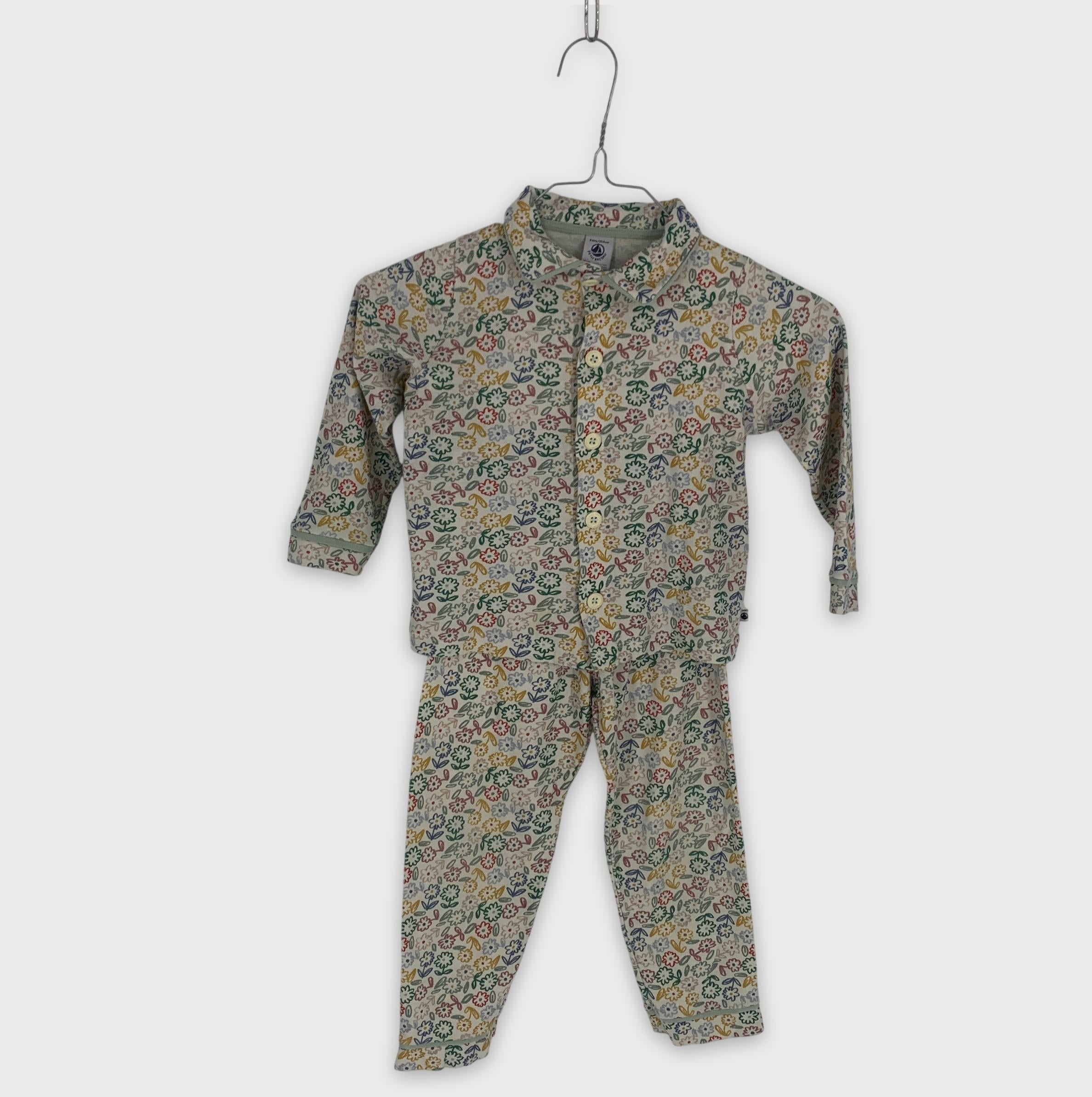 0-Petit Bateau - Pyjama - 4 ans