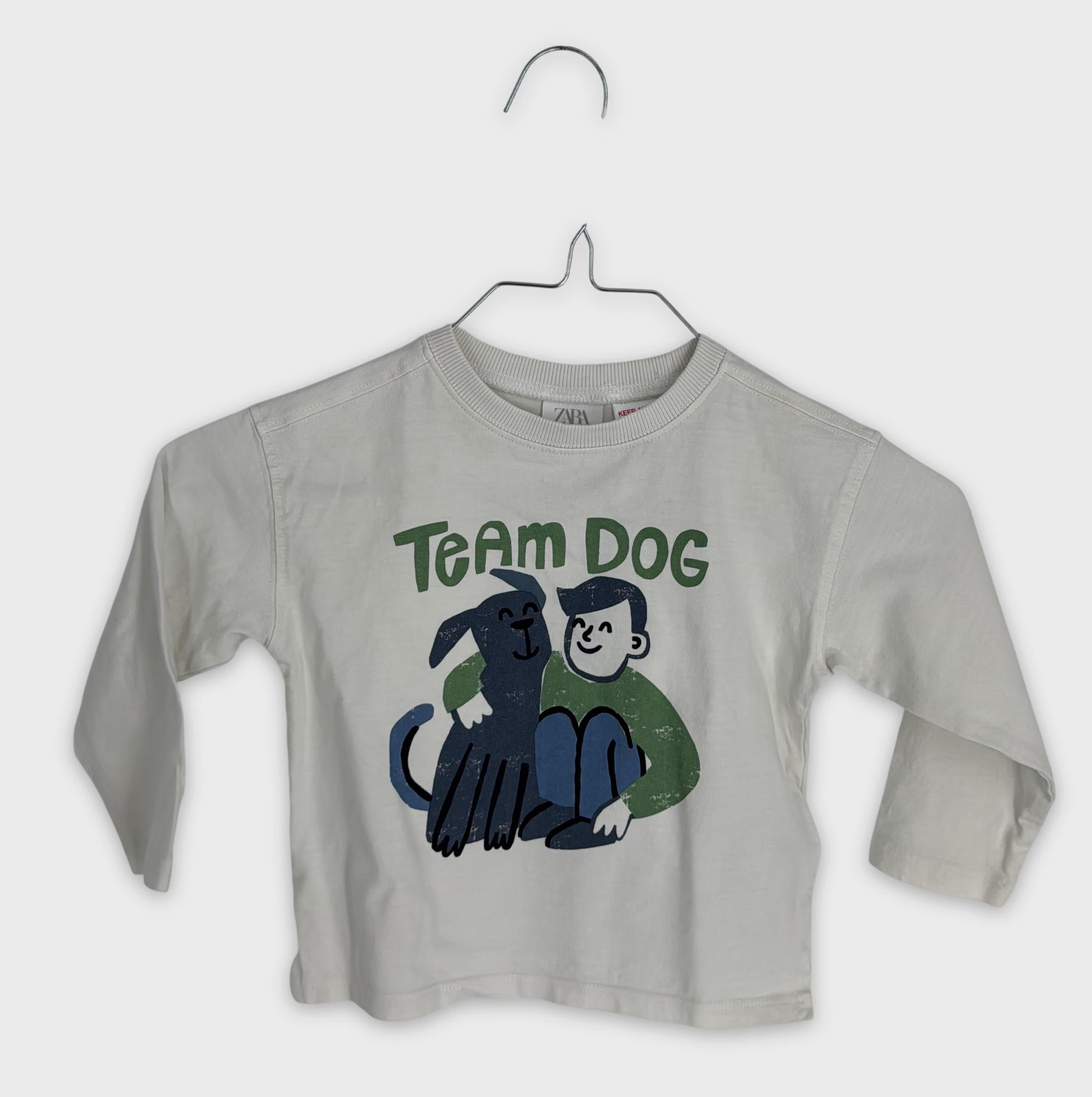 0-Zara - T-shirt manches longues - 18-24 mois