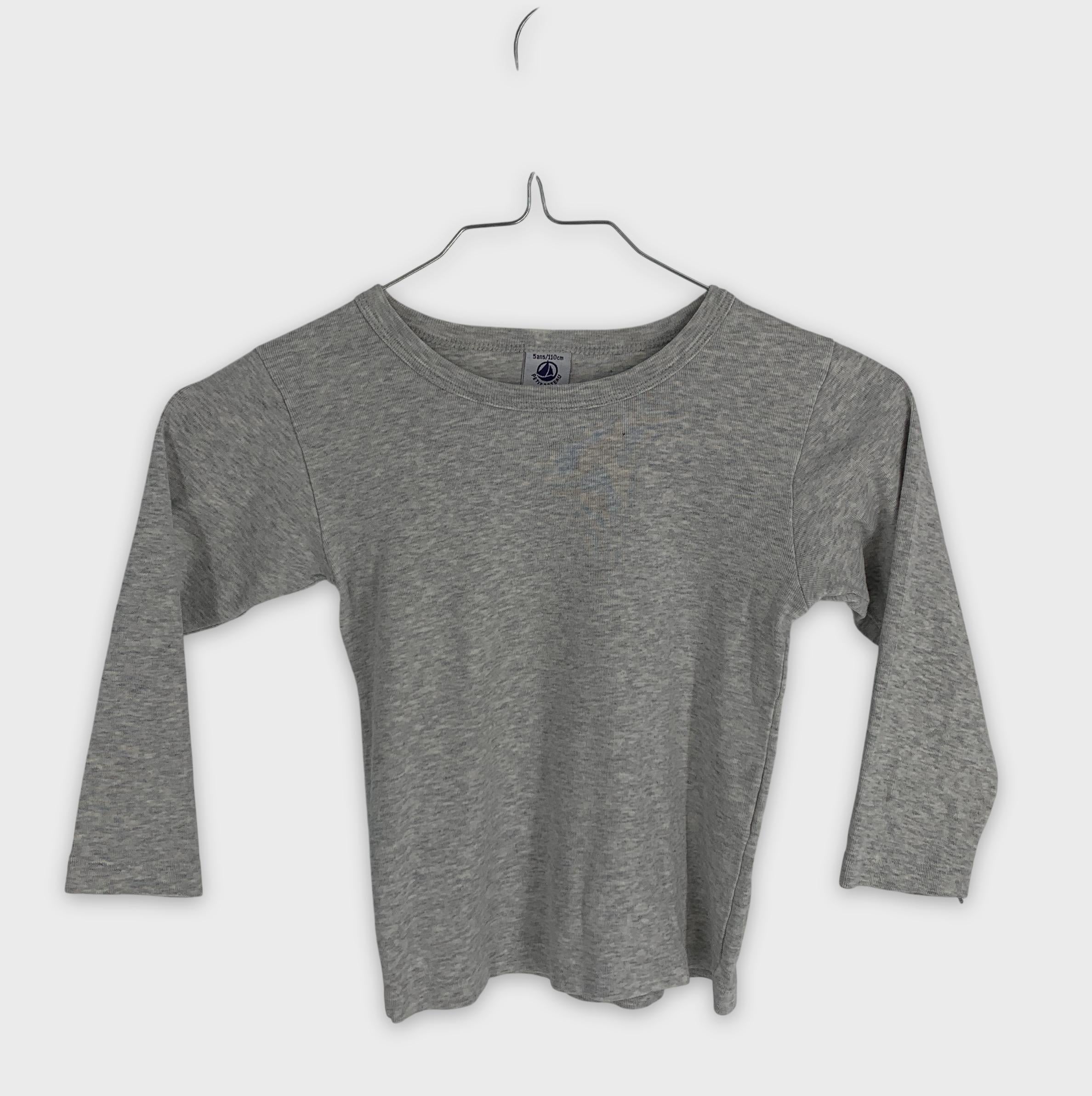 0-Petit Bateau - T-shirt manches longues - 5ans/110cm