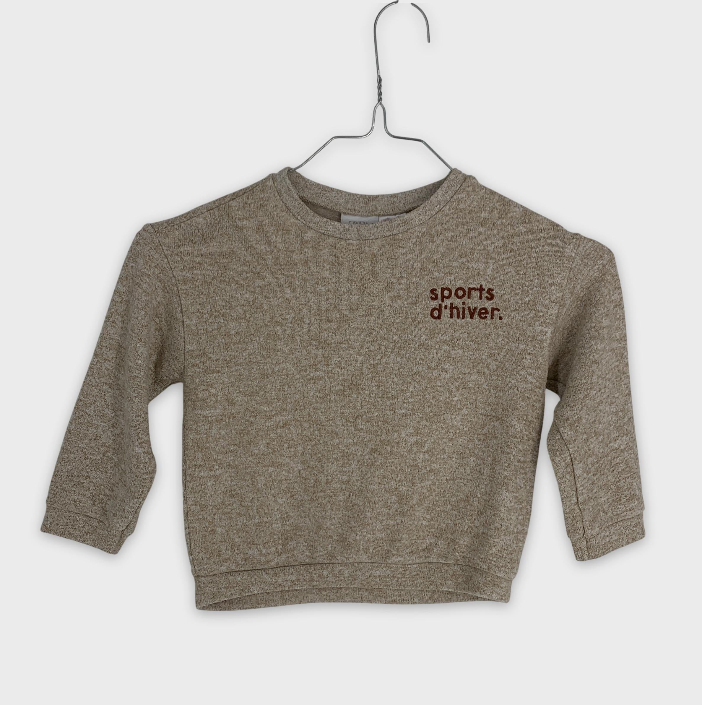 0-Zara - Sweat - 12-18 mois