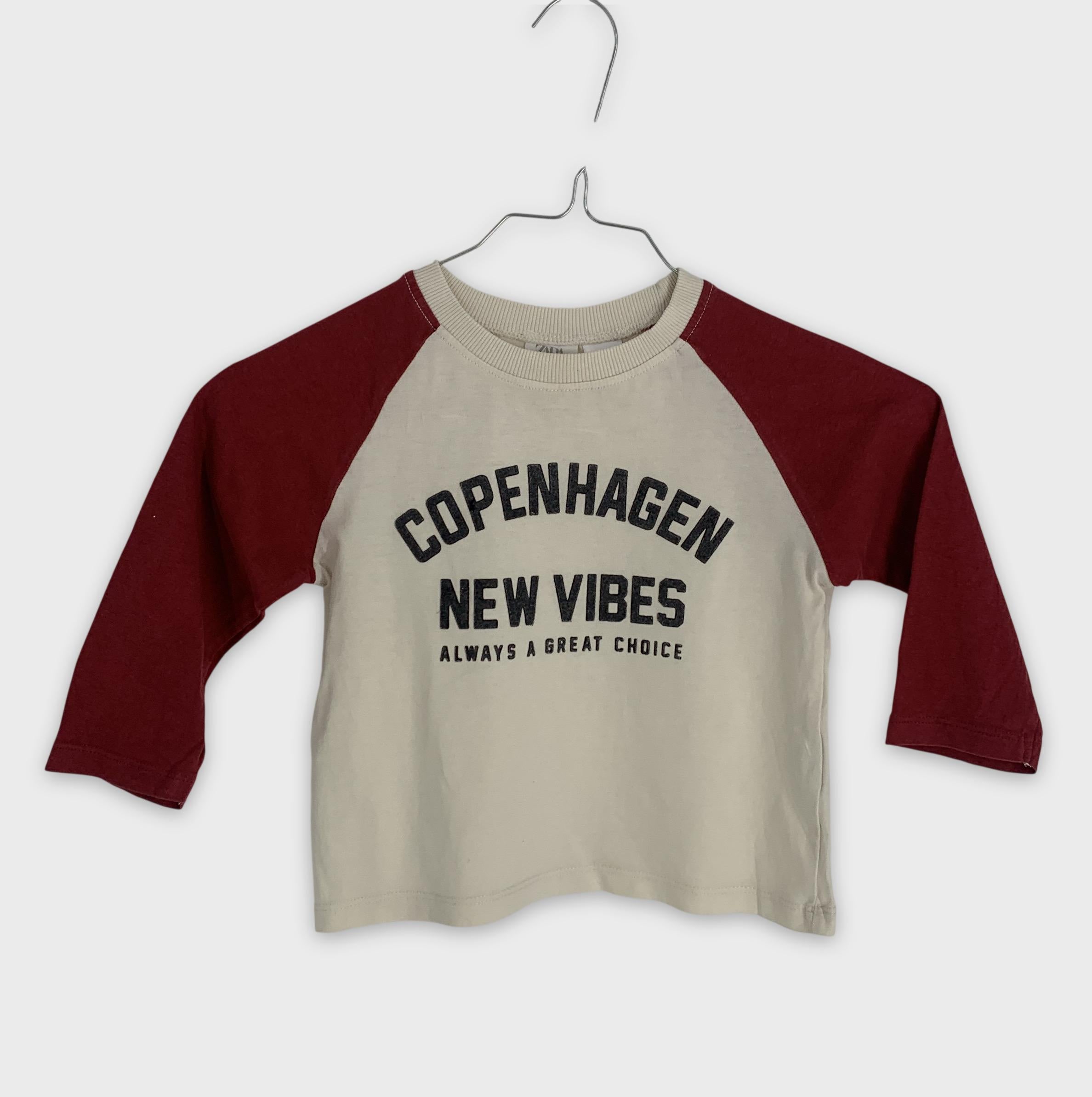 0-Zara - T-shirt manches longues - 86