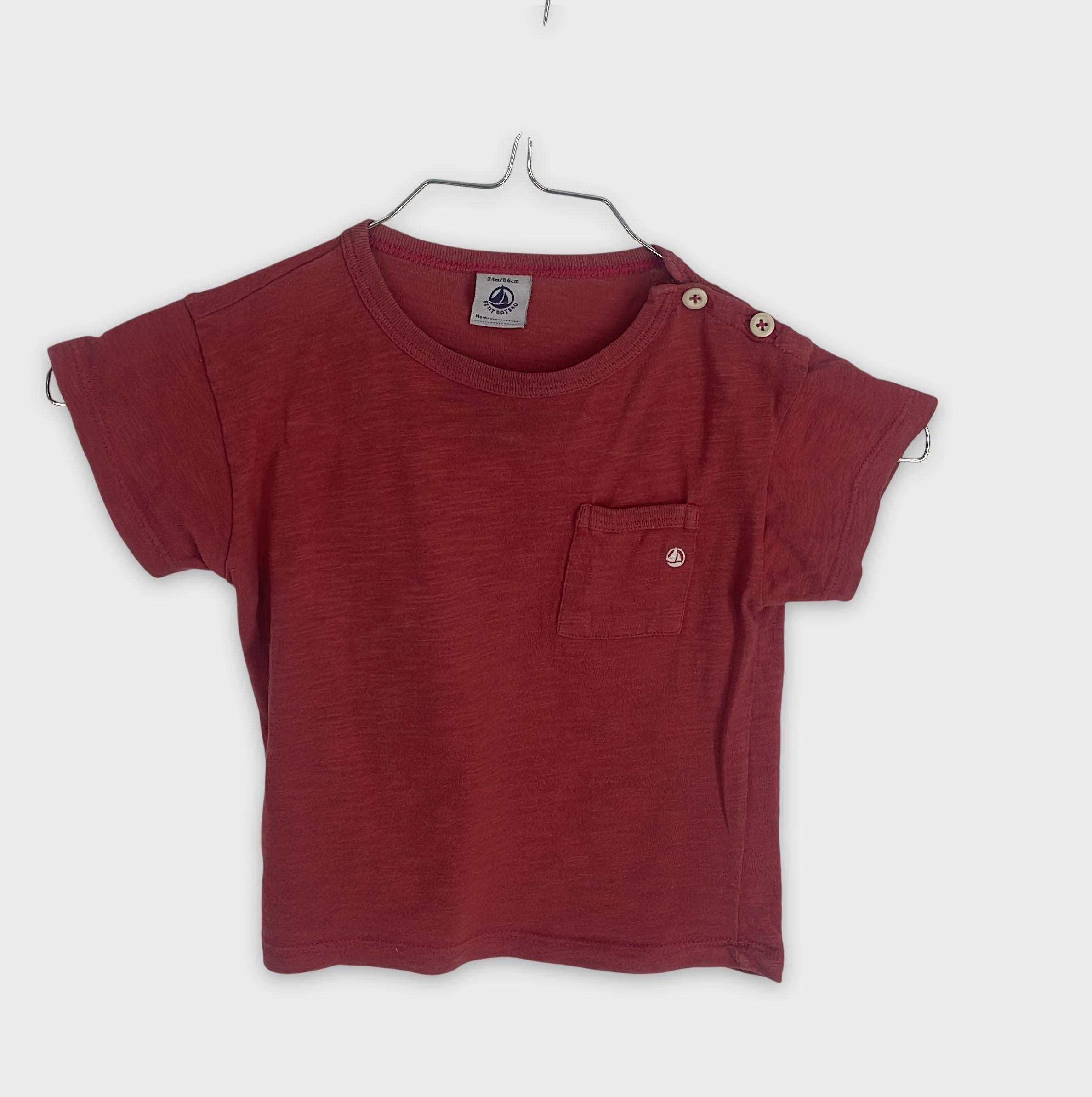 0-Petit Bateau - T-shirt - 24m/86cm