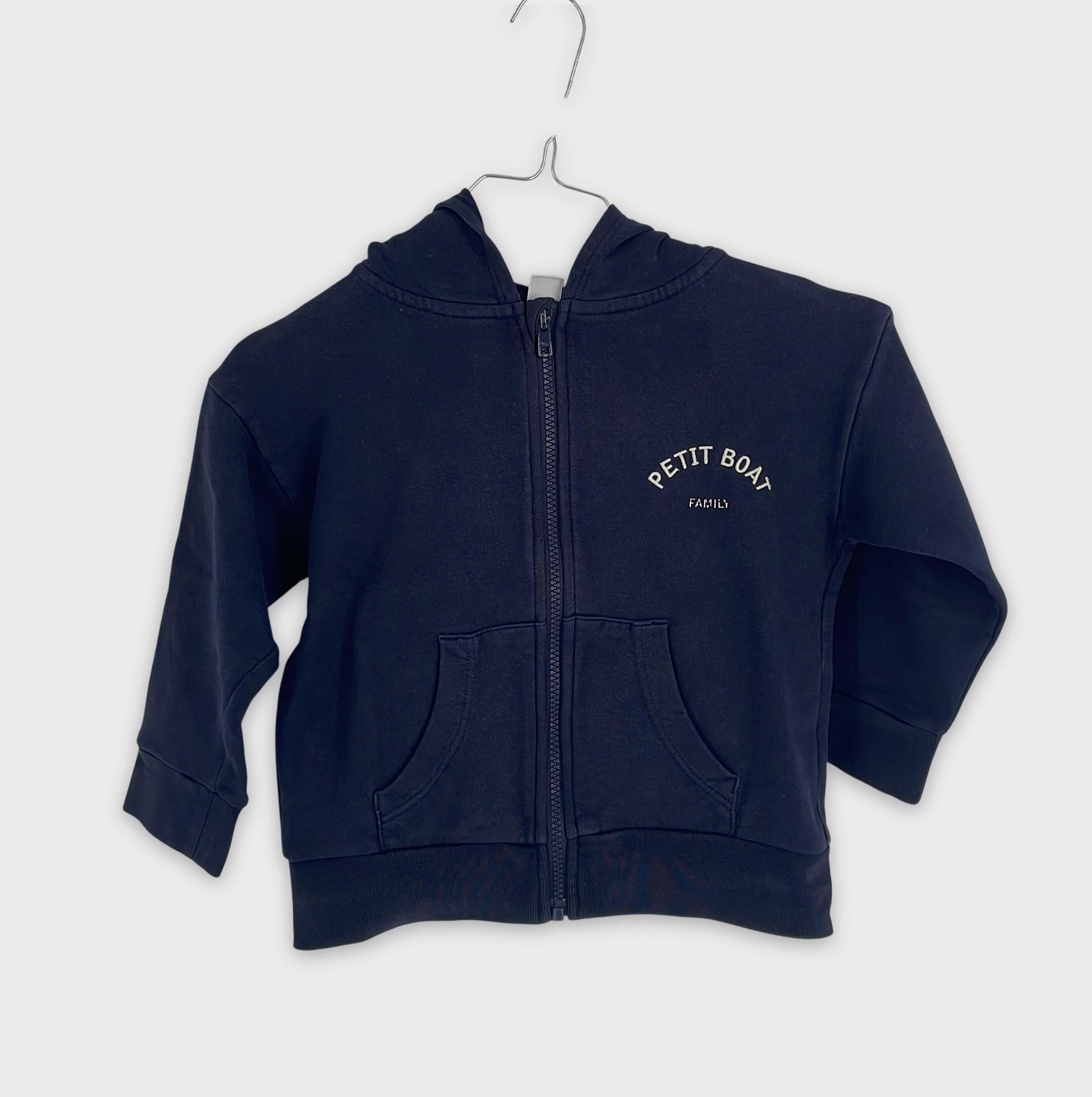 0-Petit Bateau - Veste zippée - 5ans/110cm