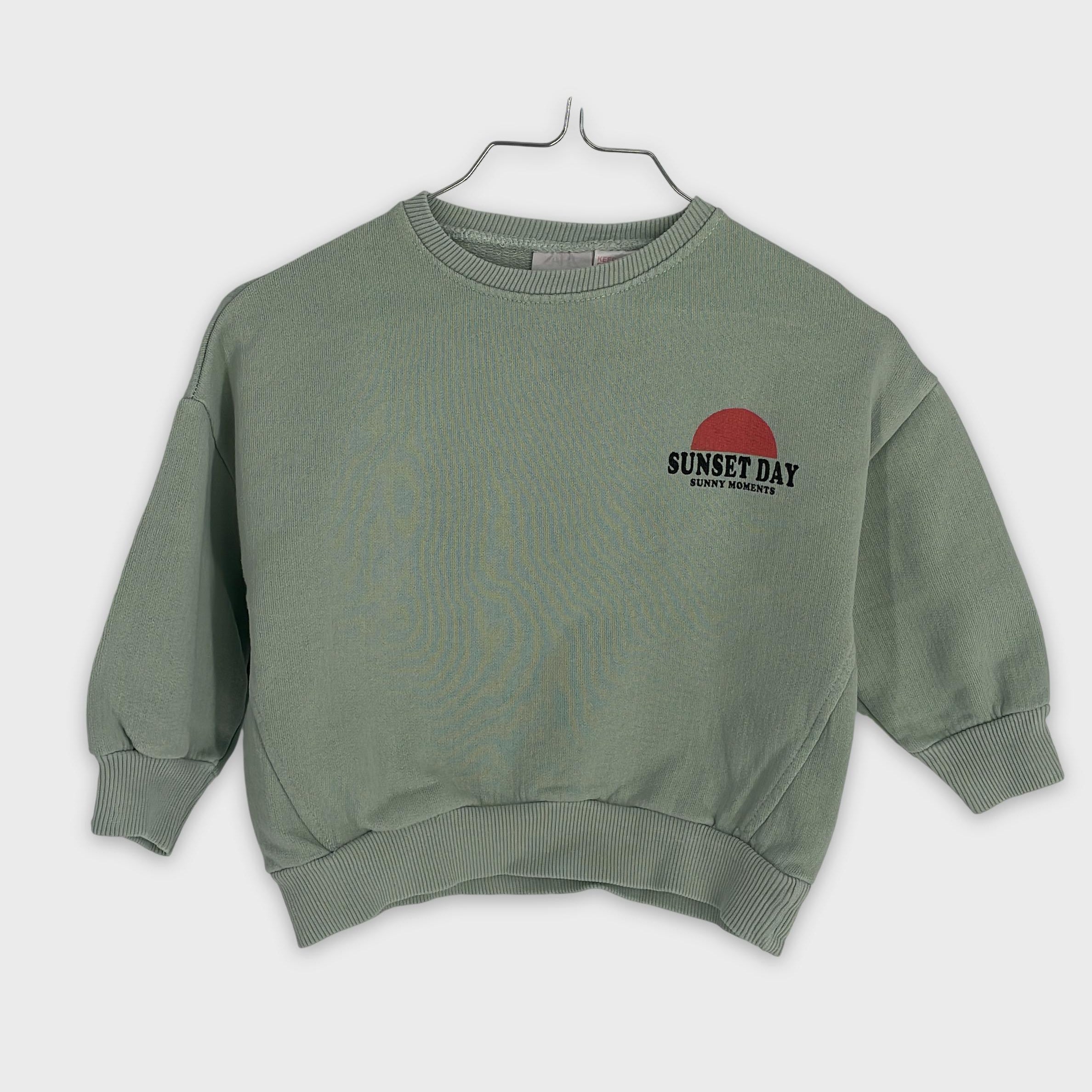 0-Zara - Sweat - 12-18 mois