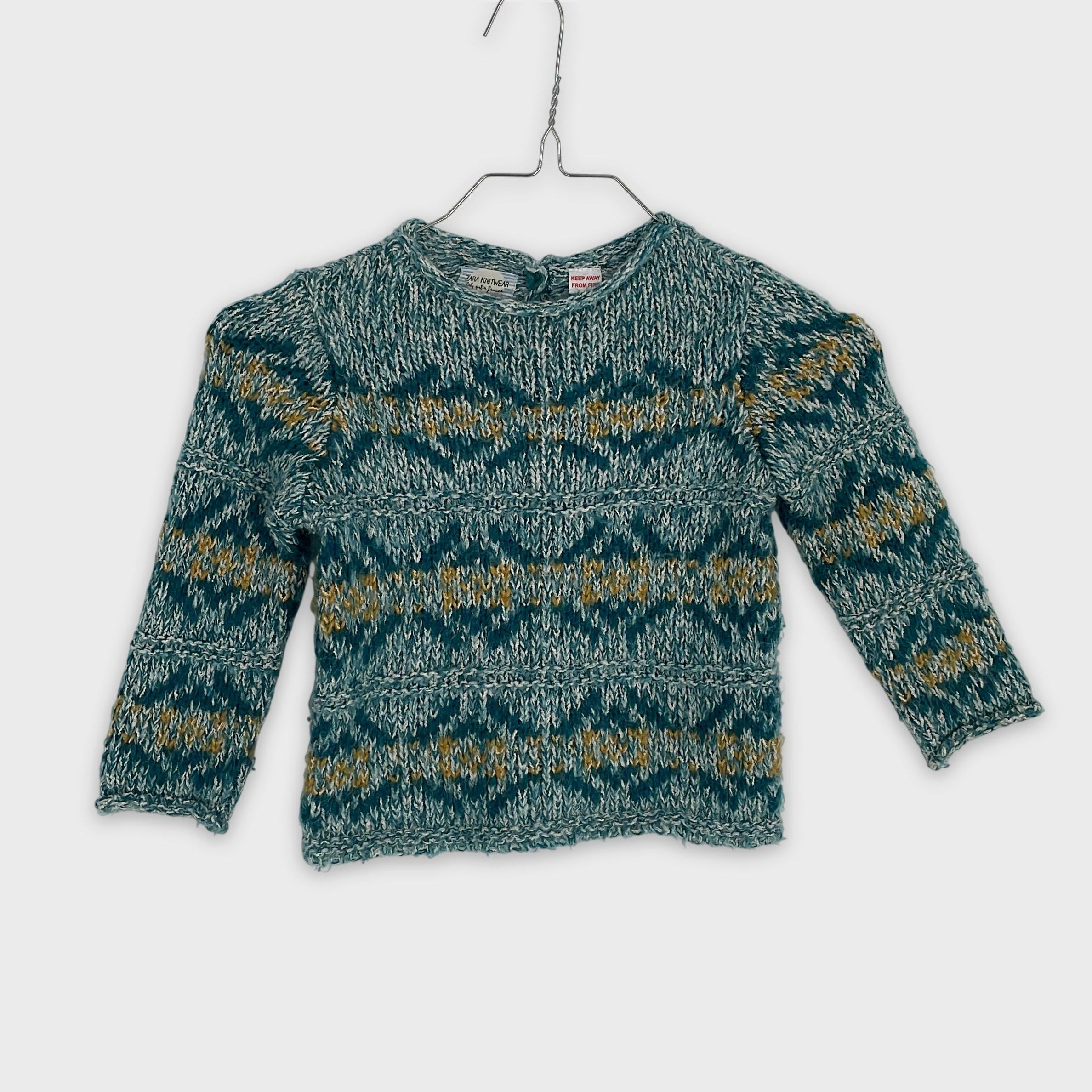 0-Zara - Pull - 18-24 mois