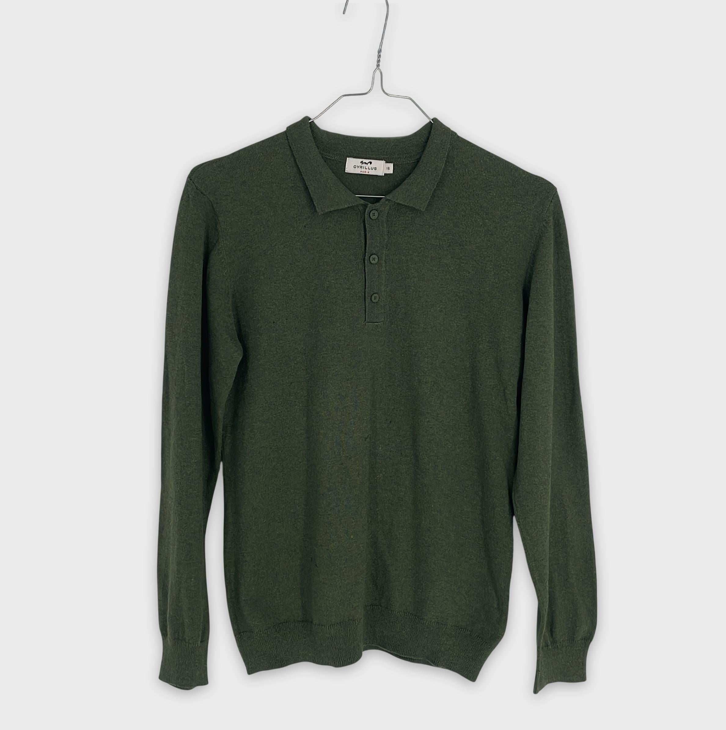 0-Cyrillus - Polo manches longues - 12 ans