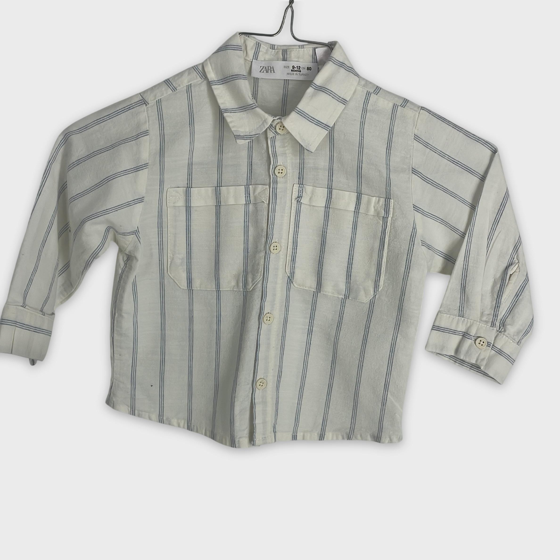 0-Zara - Chemise - 9-12 mois