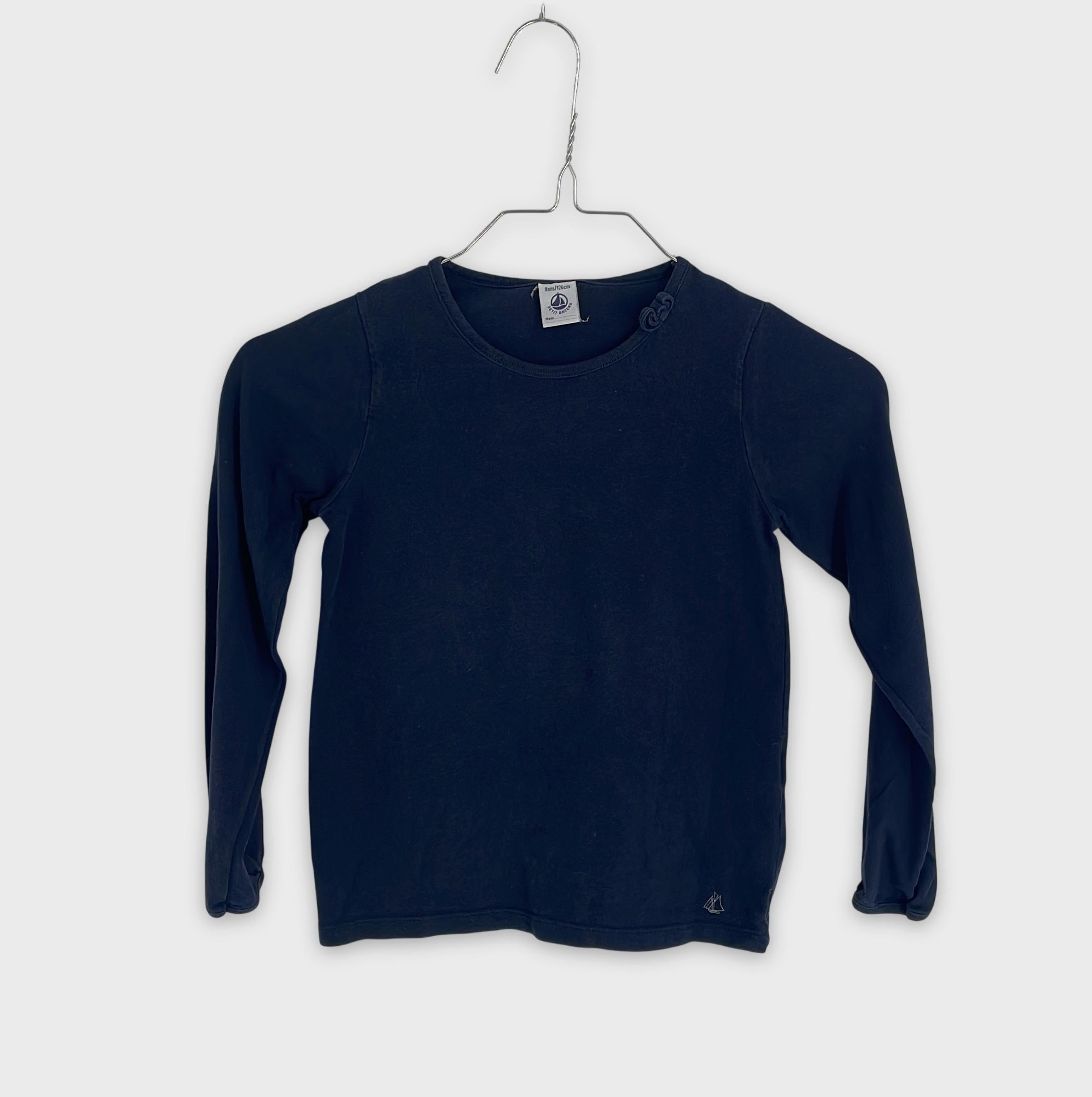 0-Petit Bateau - T-shirt manches longues - 8 ans