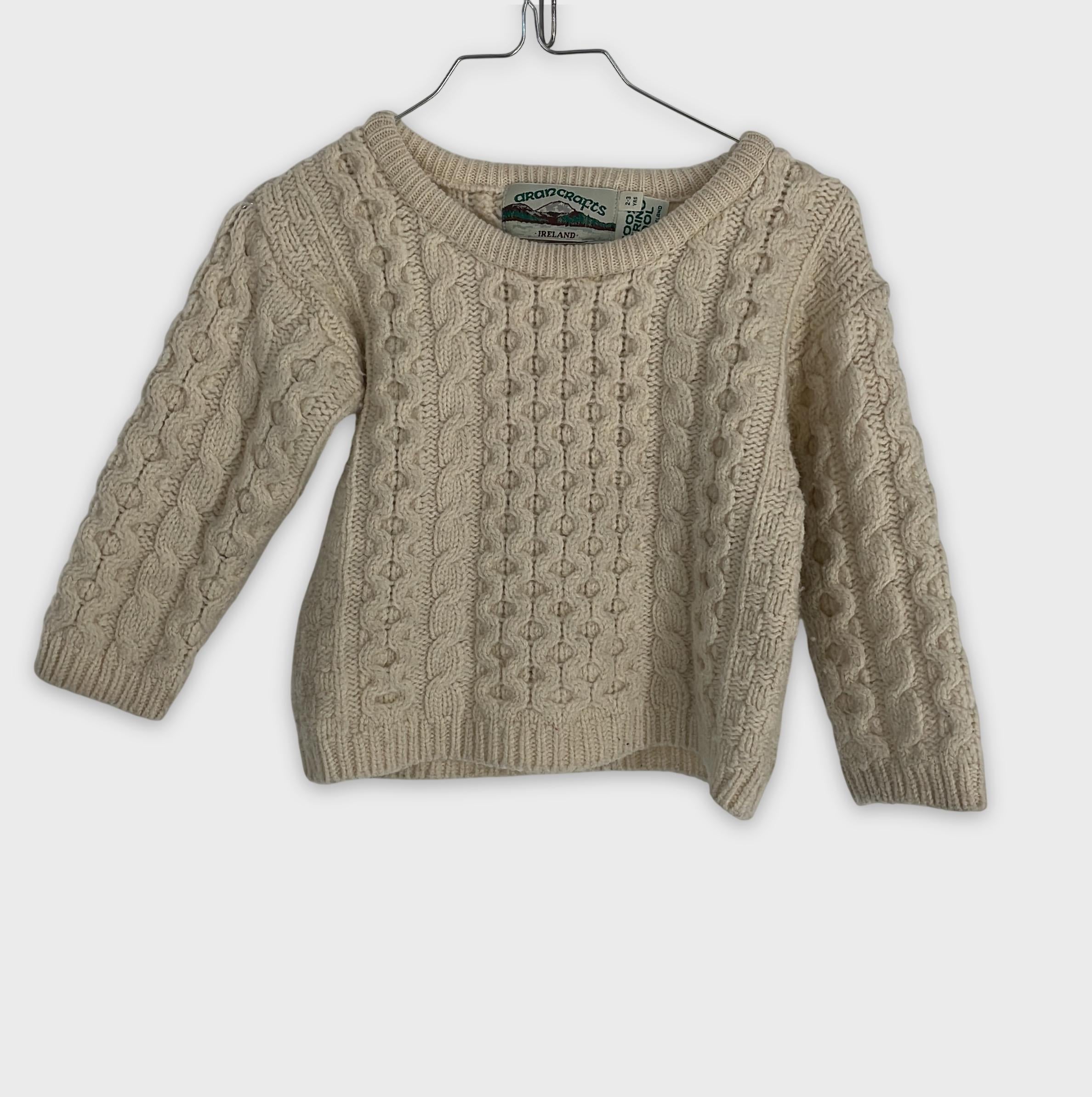 0-Aran Crafts - Pull en Laine - 2-3 ans