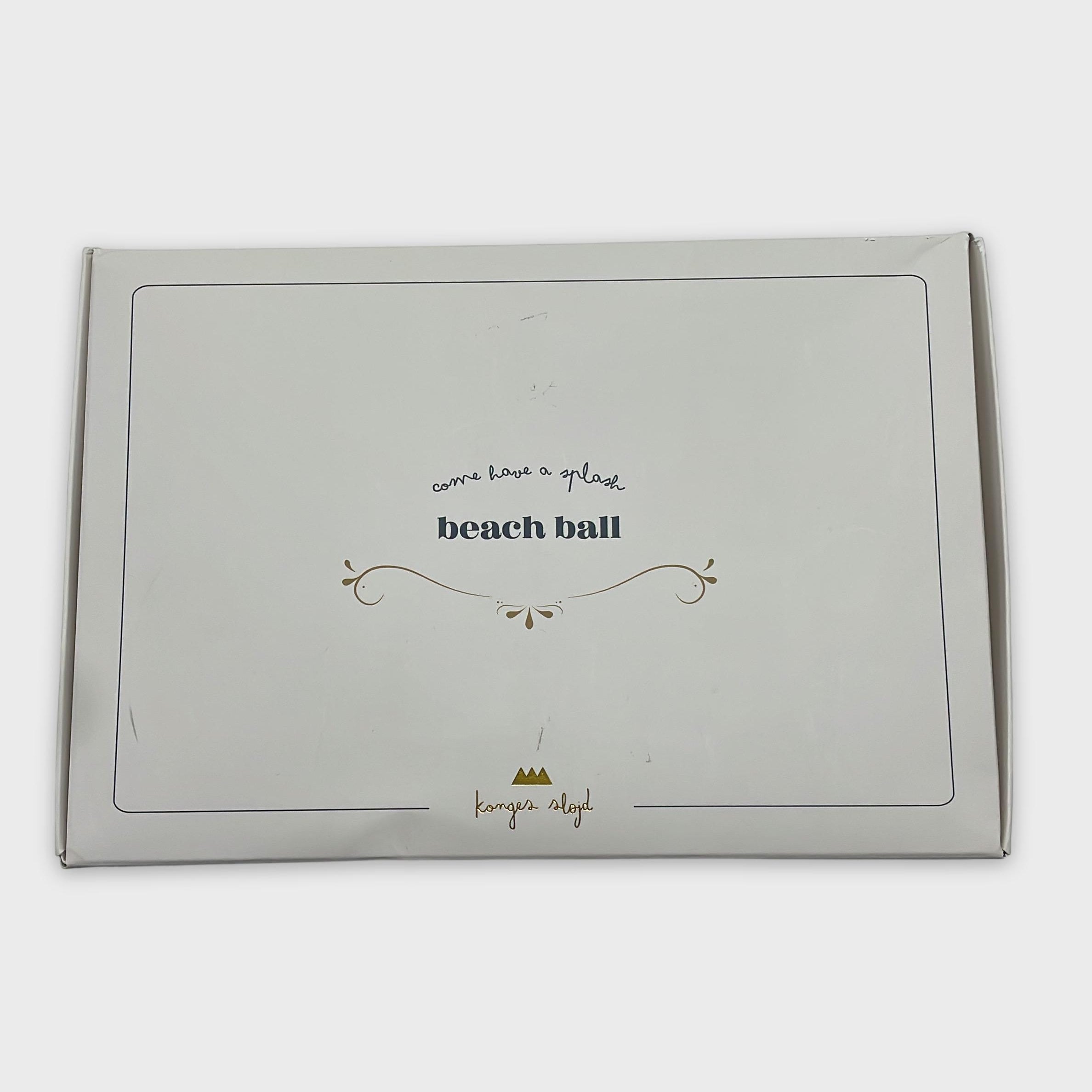 0-Konges Slojd - Ballon de plage - Taille Unique