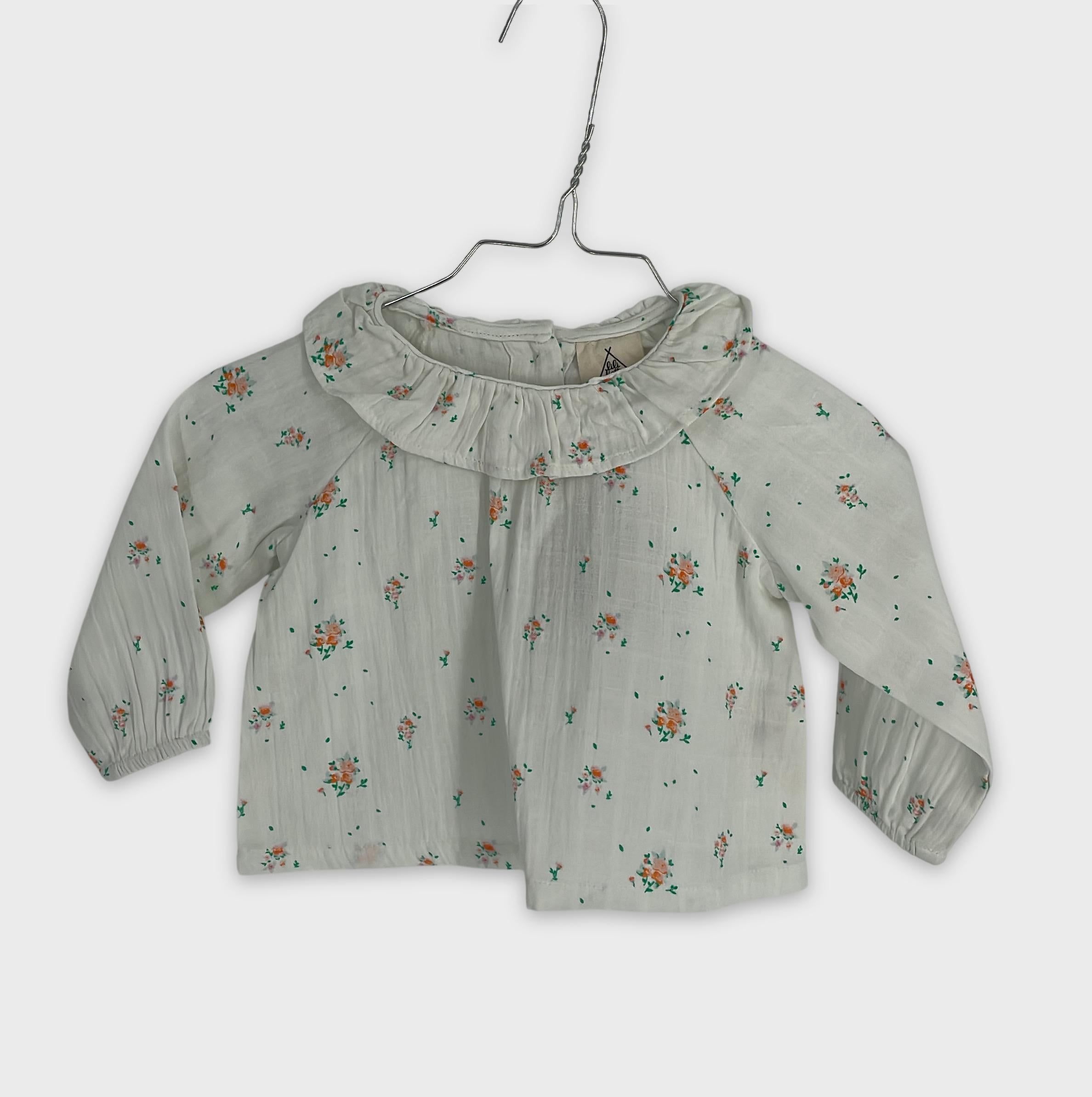 0-lili lotte - Blouse fleurie - 6-9 mois
