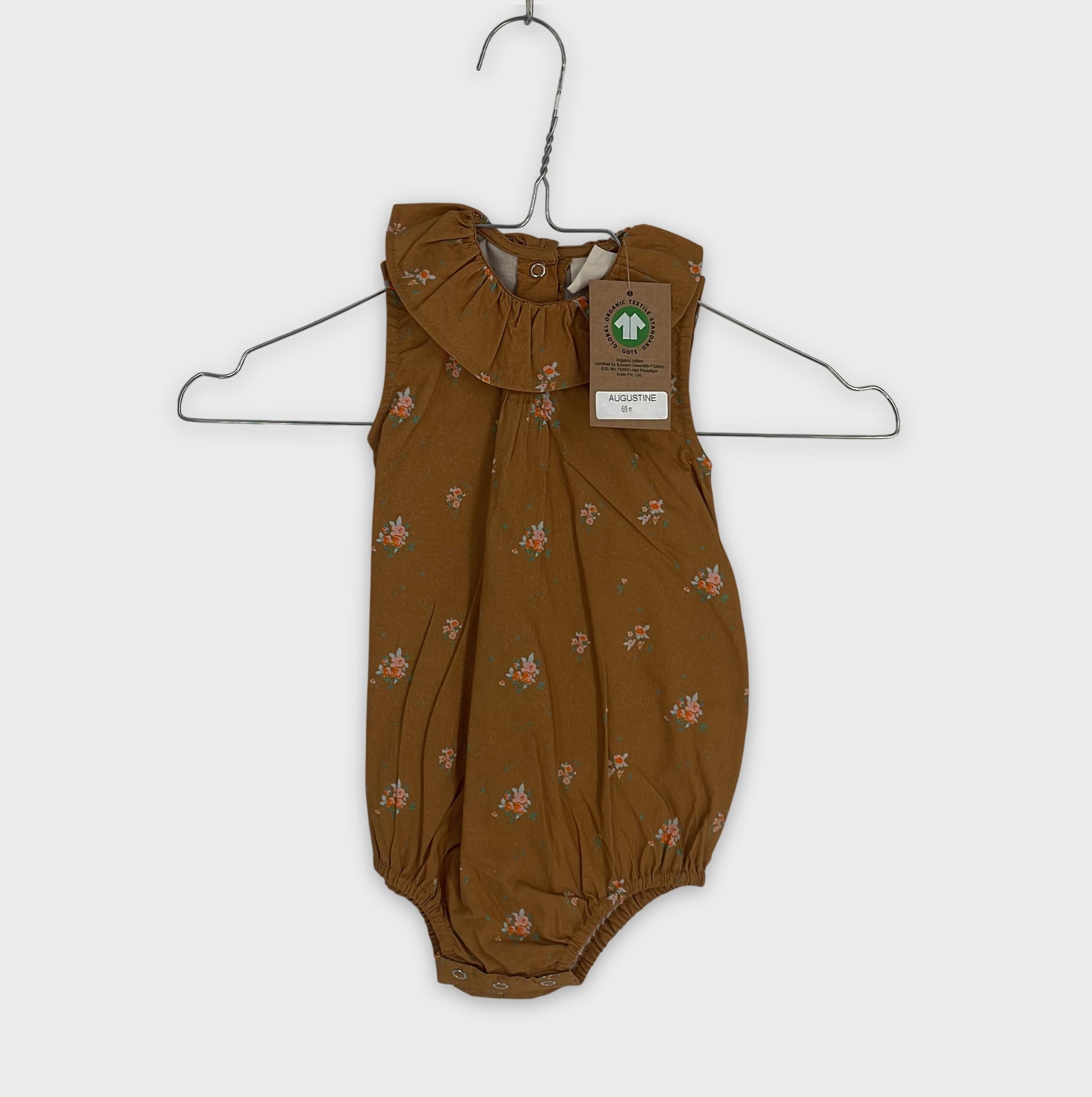 0-Lili Lotte - Barboteuse florale - 6M