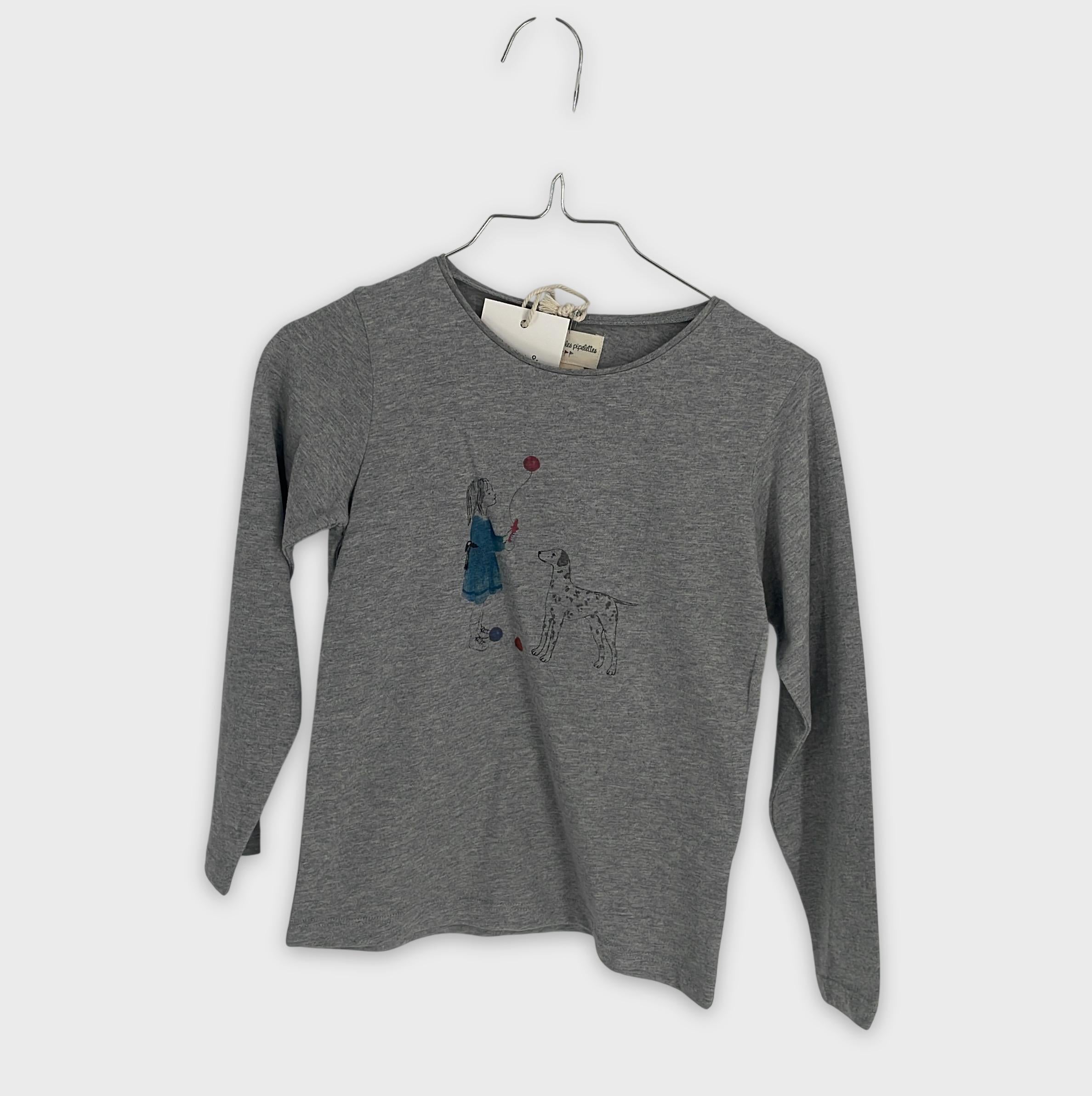 0-Les pipelettes - T-shirt manches longues - 6 ans