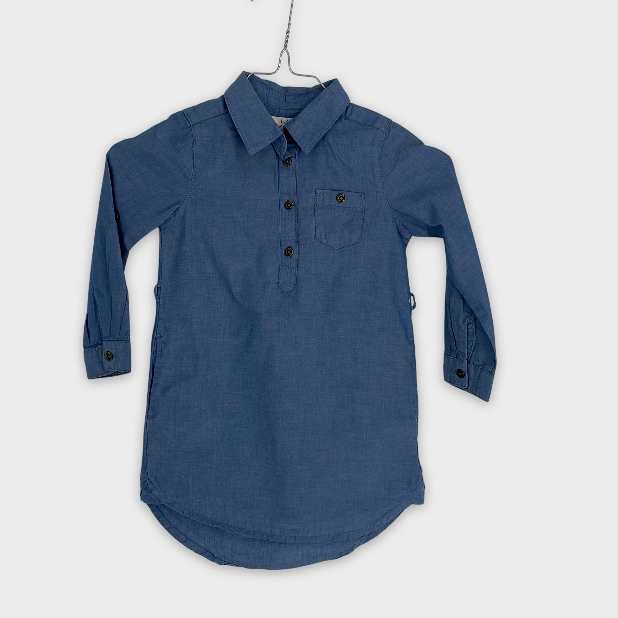 0-H&M L.O.G.G. - Chemise Henley - Taille 104 (3-4 ans)