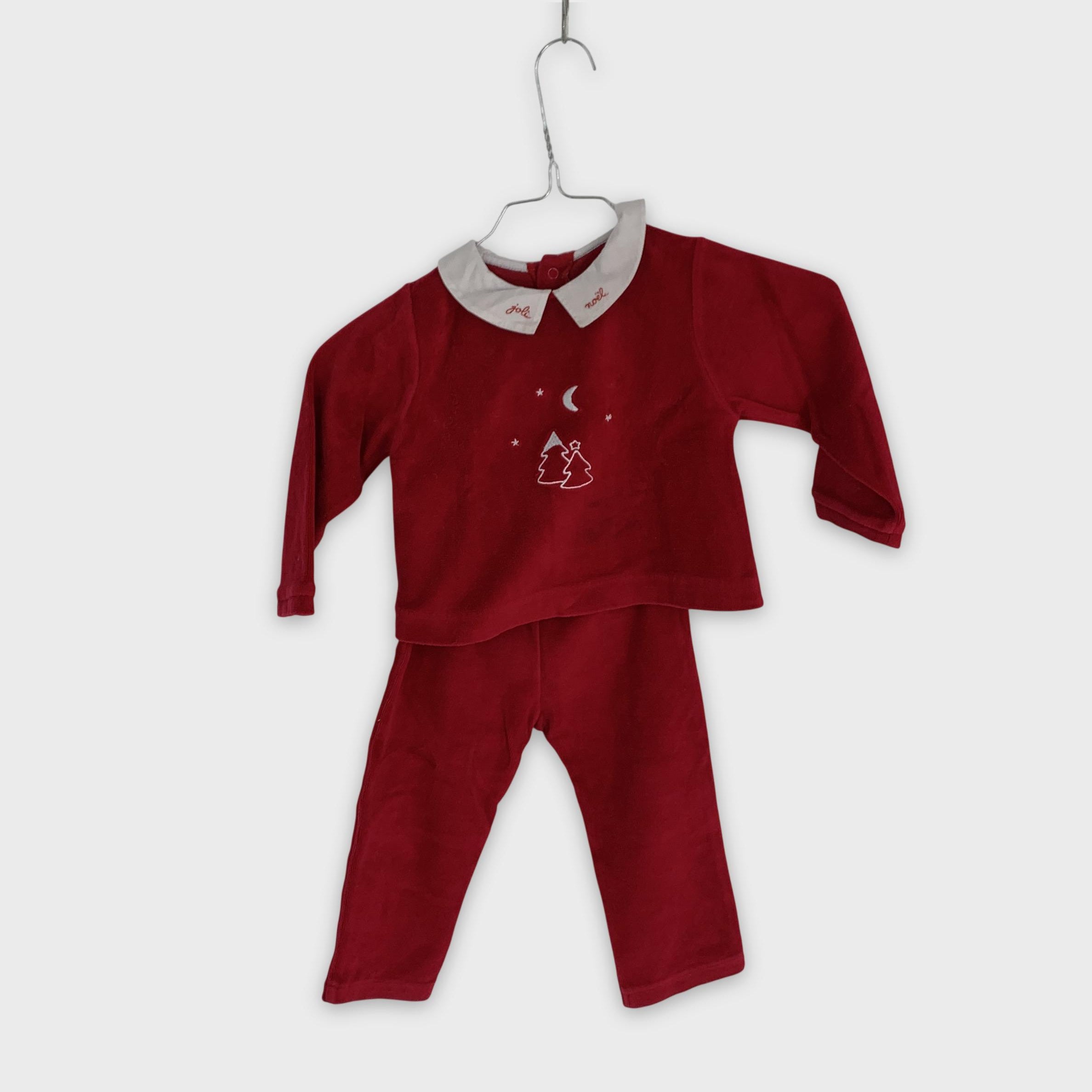 0-Jacadi - Pyjama de Noël - 24M