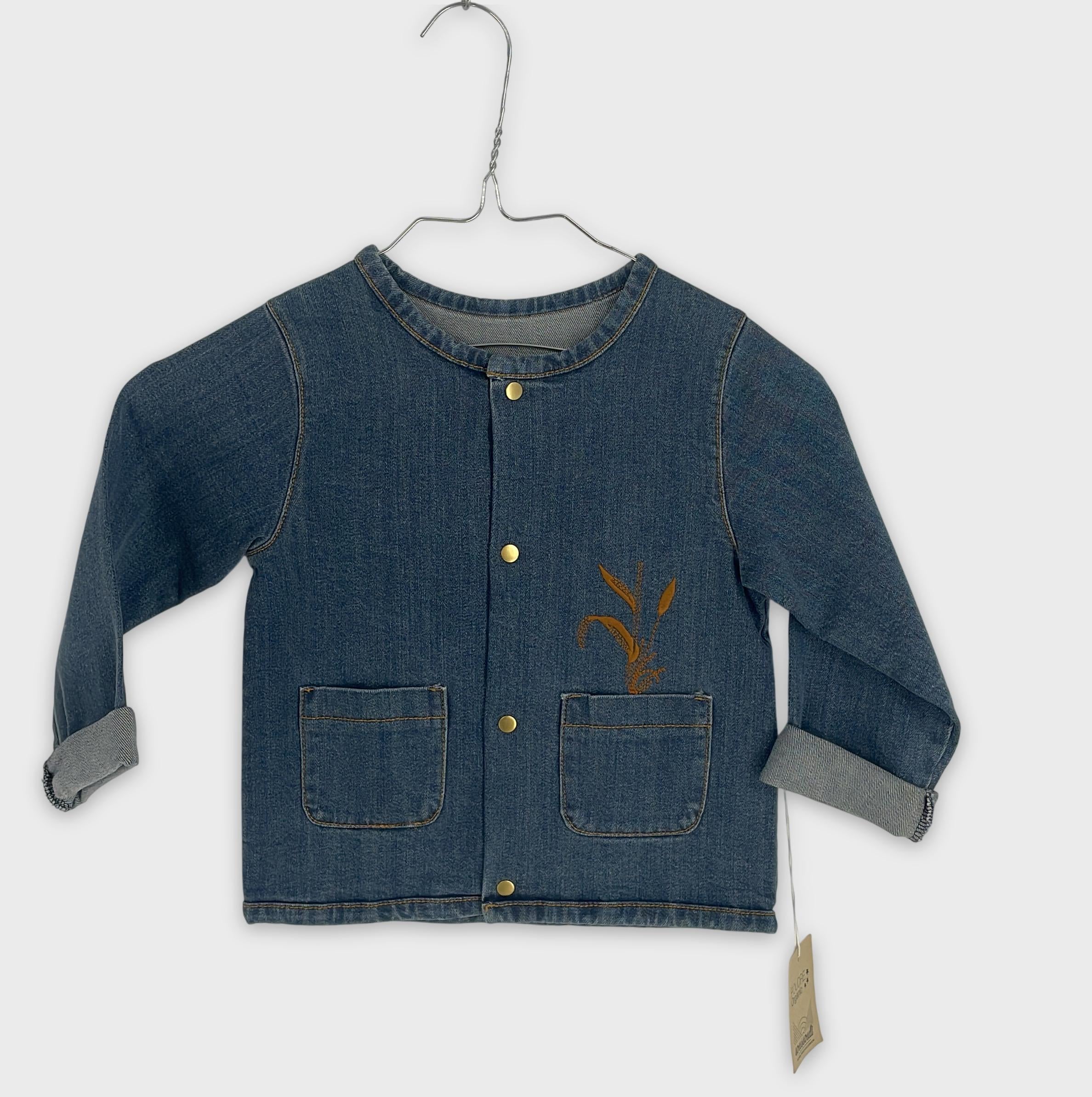 0-POUDRE Organic - Veste en jean - 2 ans