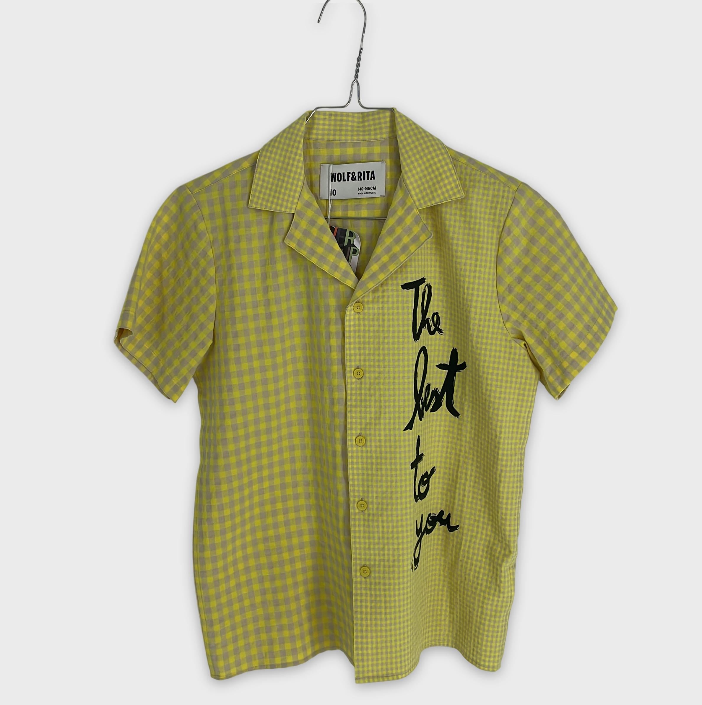 0-Wolf & Rita - Chemise à carreaux - 10 ans (140-146CM)