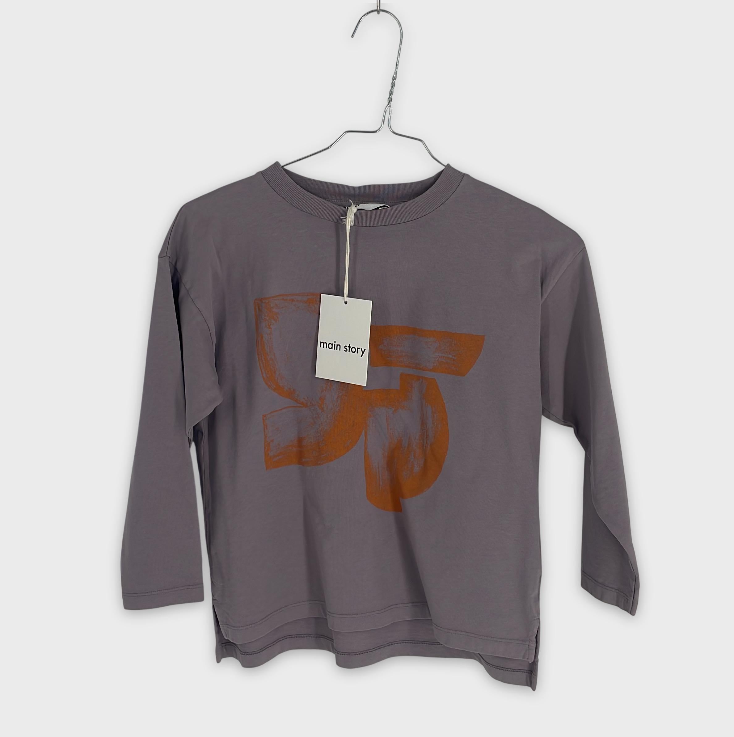 0-Main Story - T-shirt manches longues - Taille 4 ans