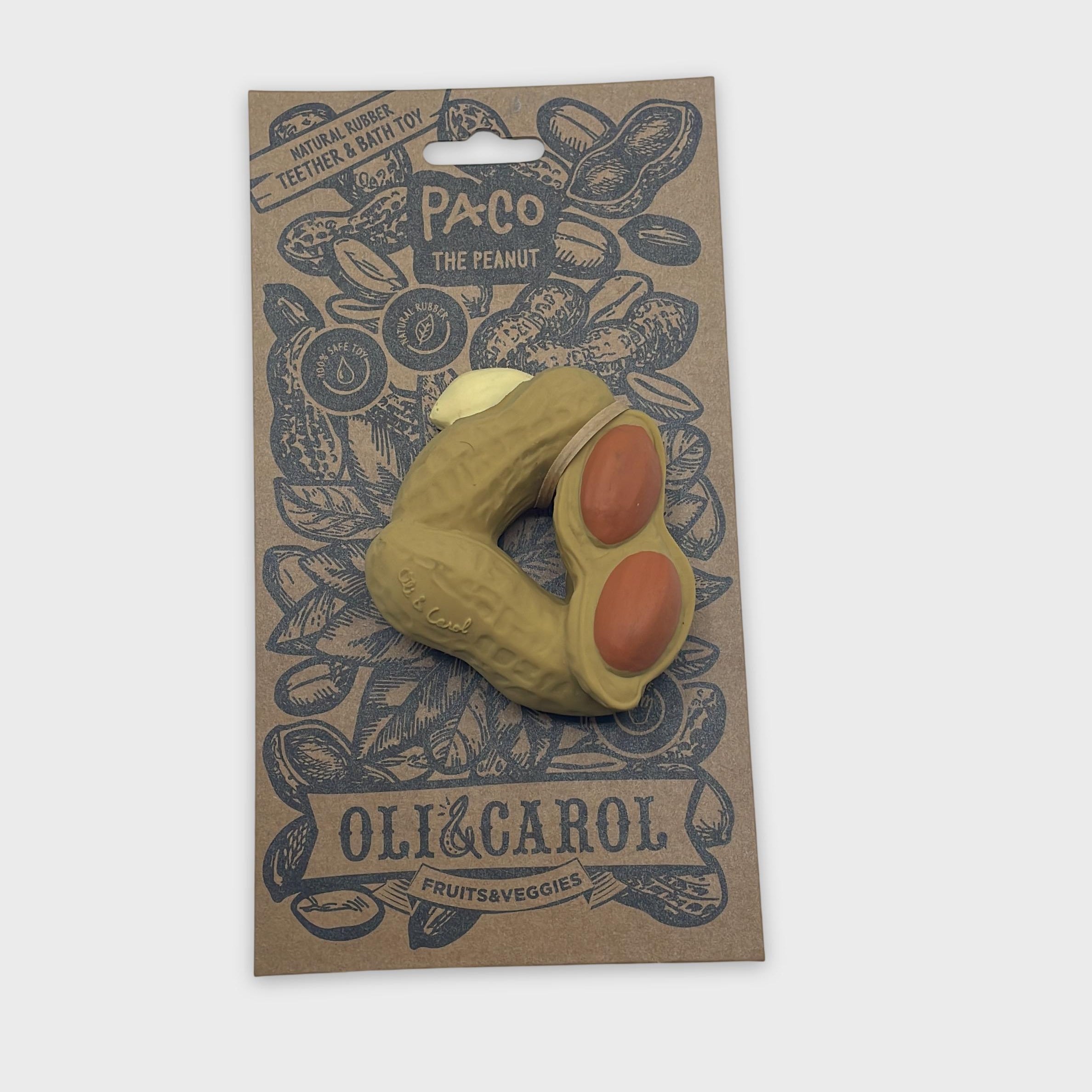 0-Oli & Carol - Anneau de dentition/jouet de bain - Taille Unique