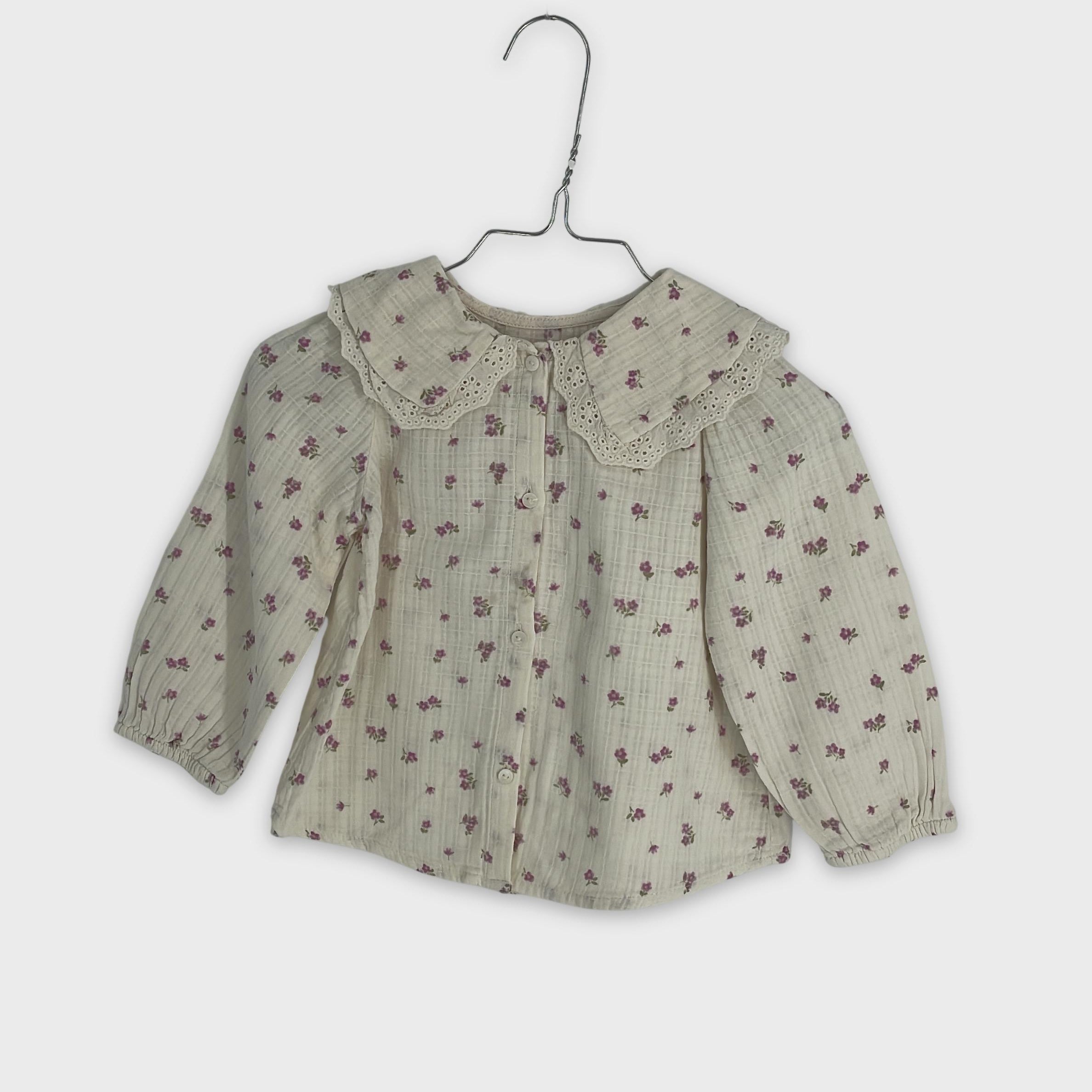 0-ZARA - Blouse - 12-18 Mois