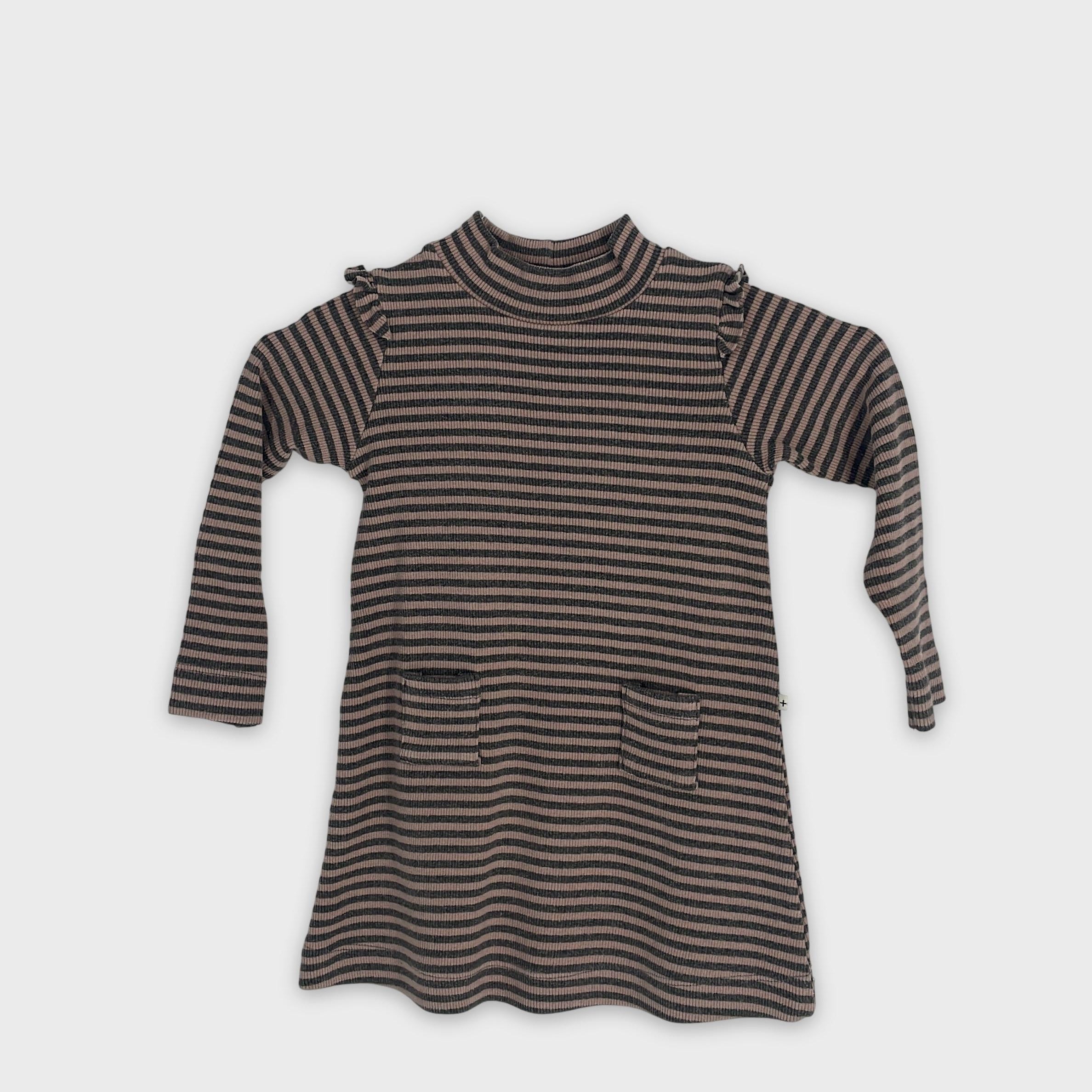 0-T + in the family - Robe côtelée - 36m