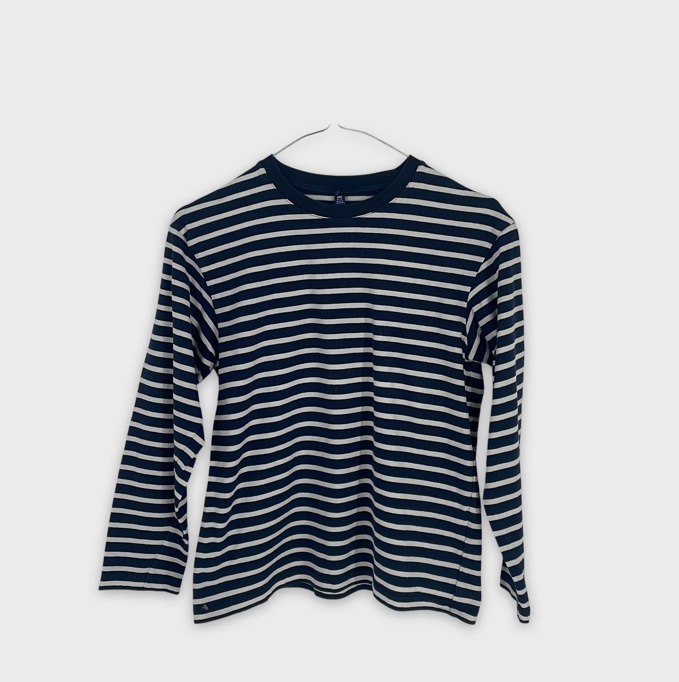 0-Uniqlo - Marinière Rayée - 11-12 ans