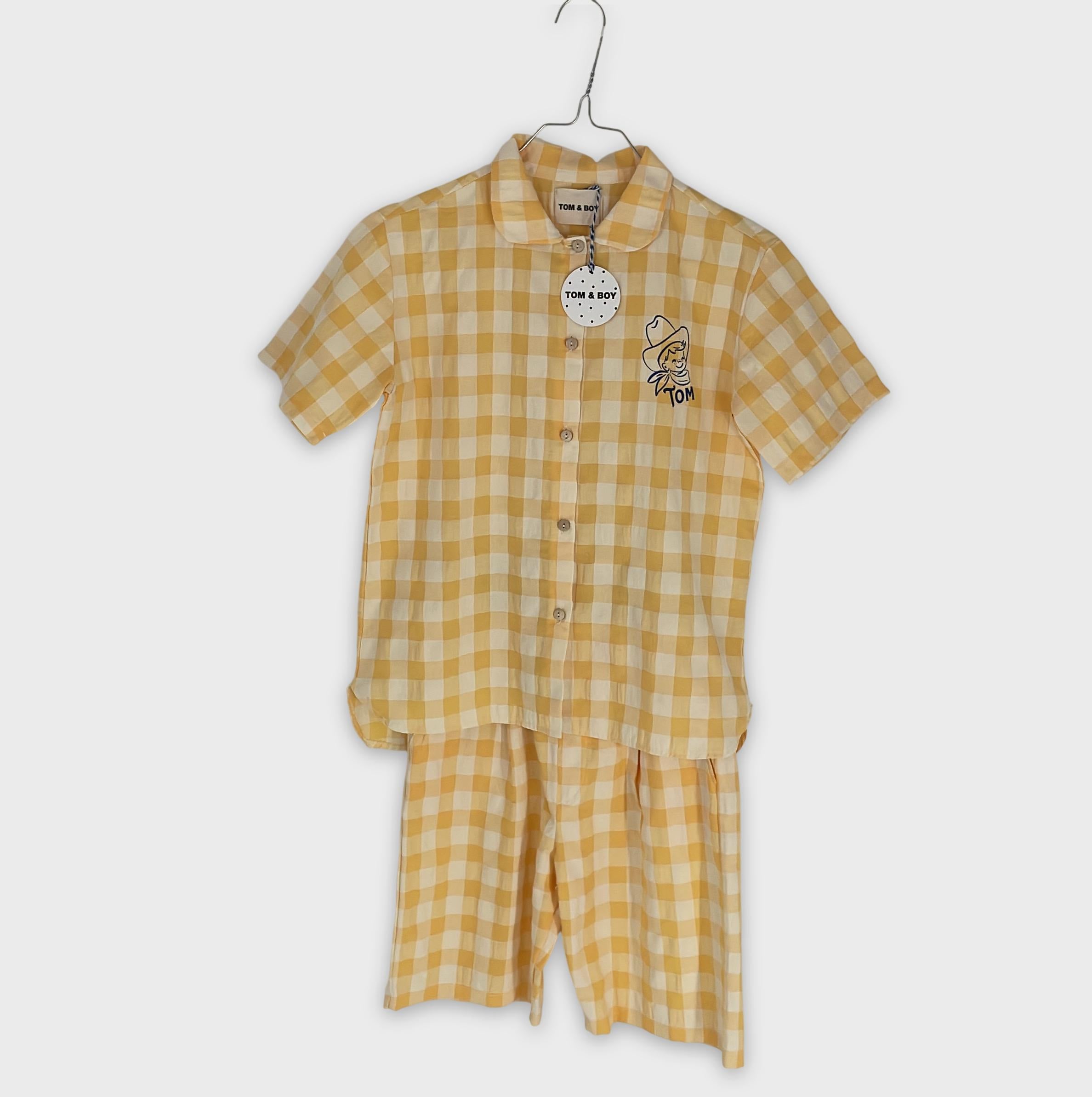 0-TOM & BOY - Pyjama Gingham - 8 ans