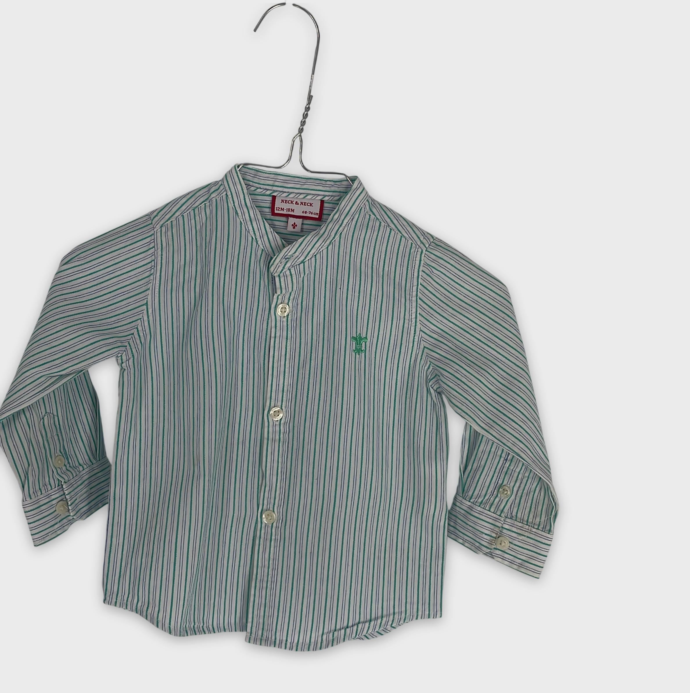 0-NECK & NECK - Chemise à rayures - 12-18M
