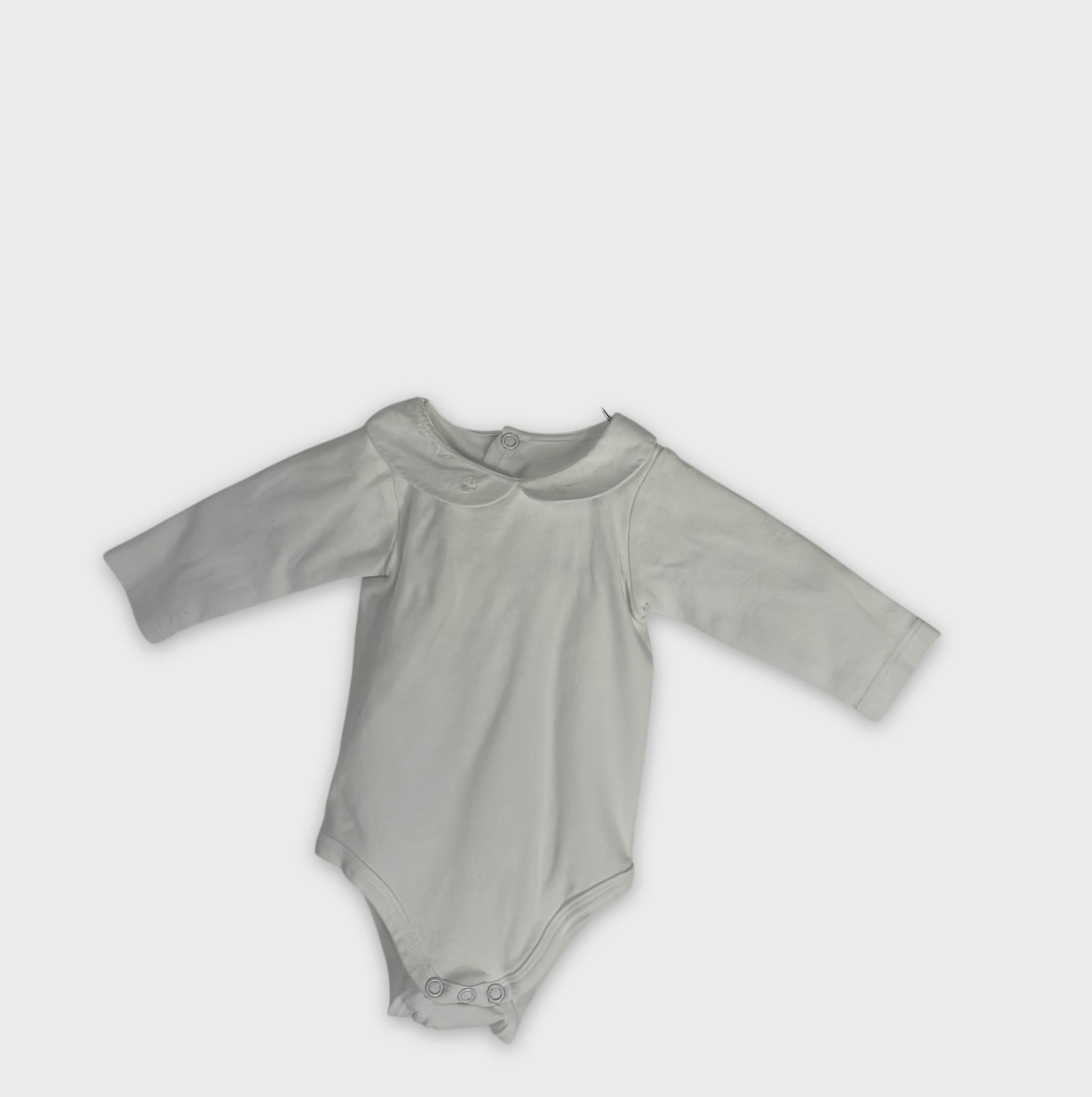 0-Jacadi - Body bébé cache-cœur - 6 mois