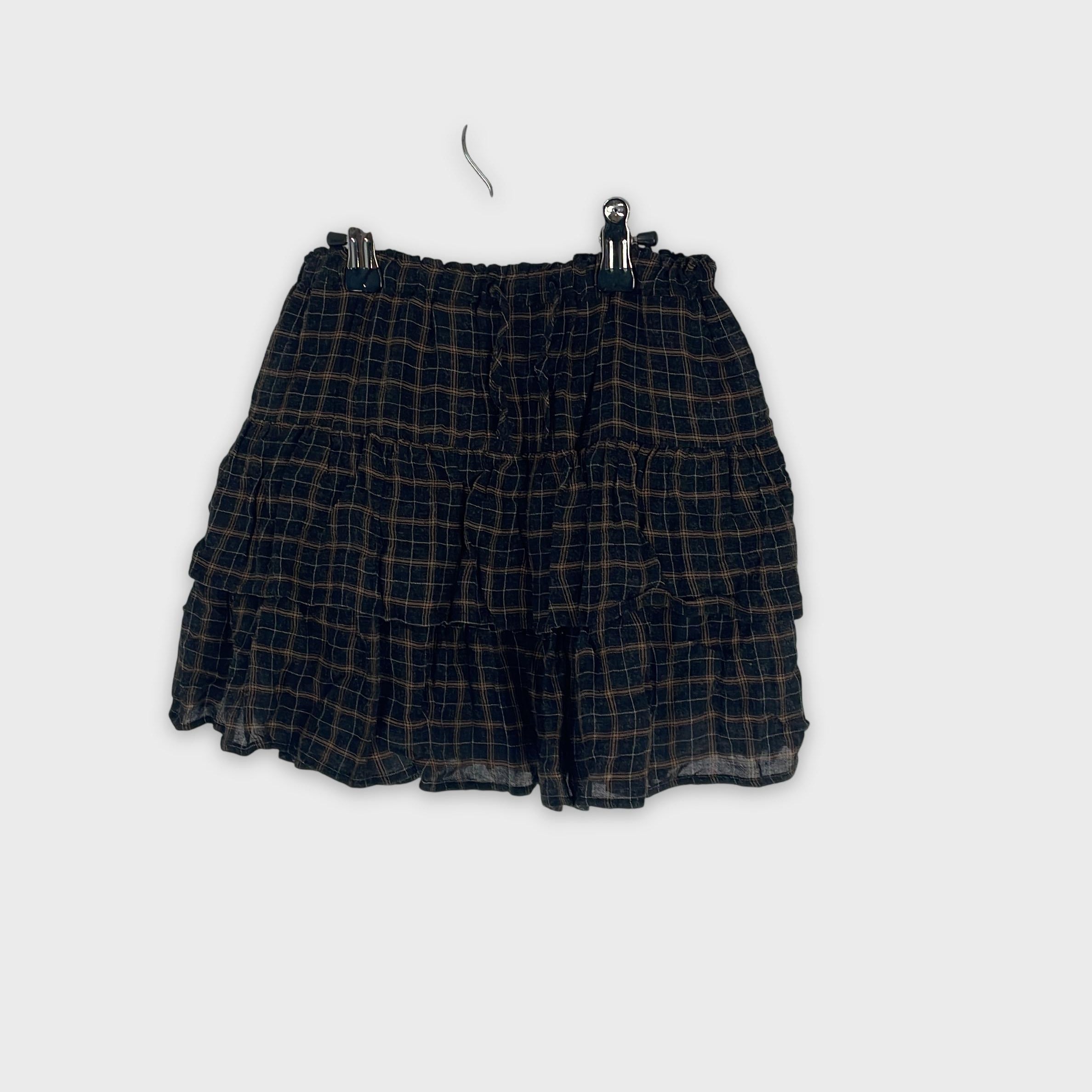 0-Zara - Jupe Courte Plaid - 11-12 ans (152 cm)