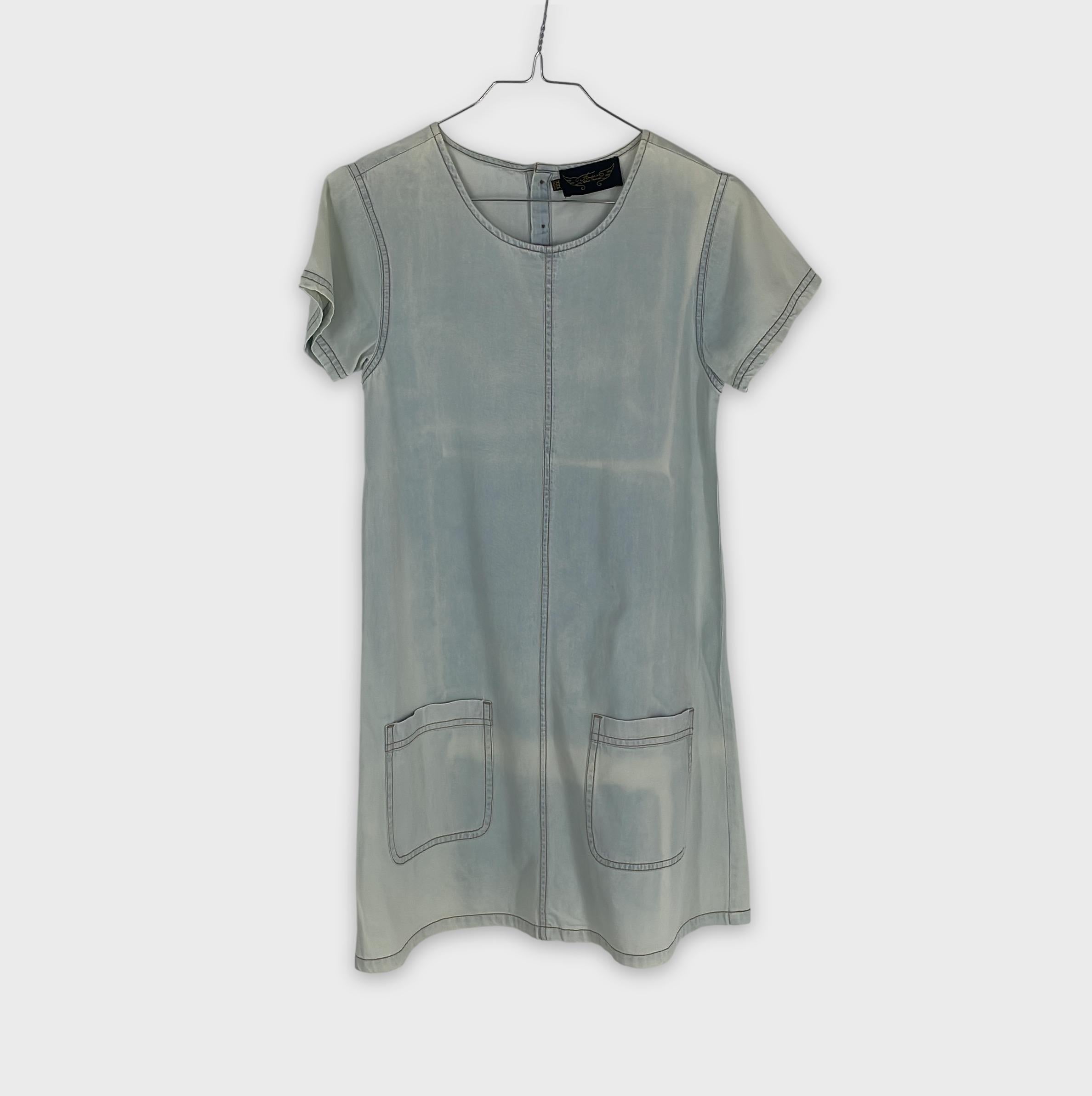 0-Forever Young In The House - Robe en jean - 3XL (12-15 ans)