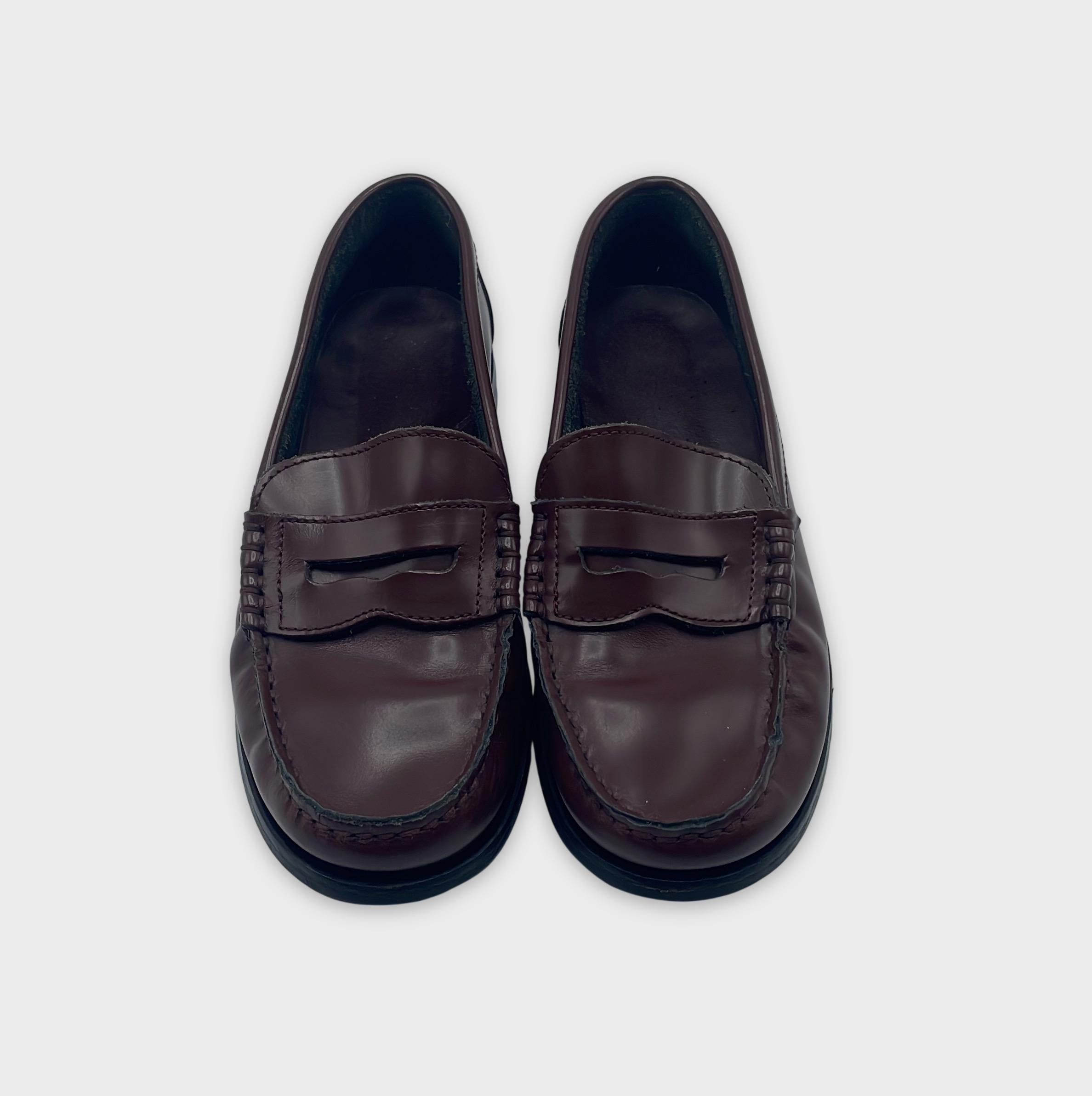 0-BM S - Mocassins Penny Loafers - Taille 32