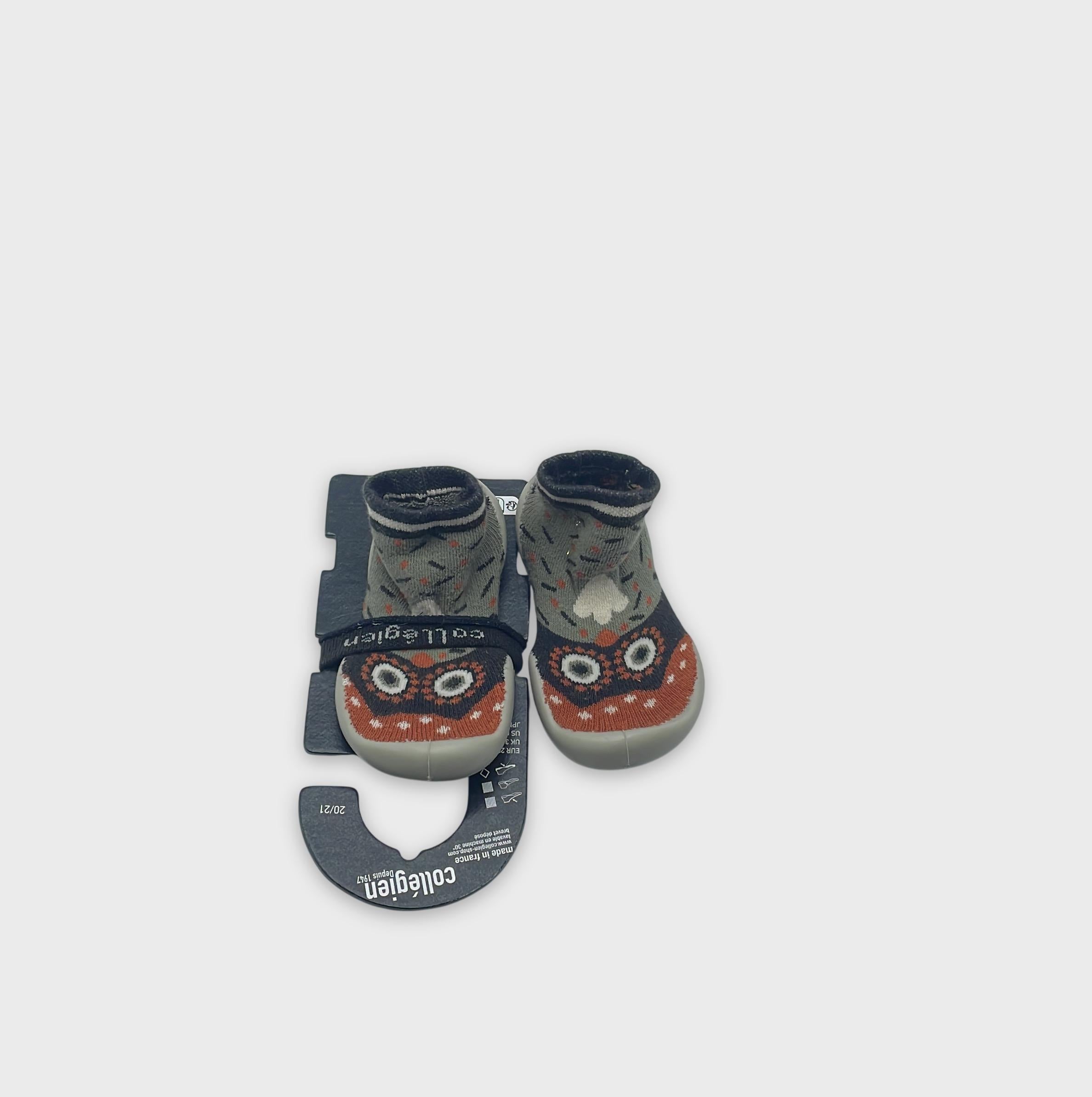 0-Collégien - Chaussons Chaussettes Antidérapants - 20/21