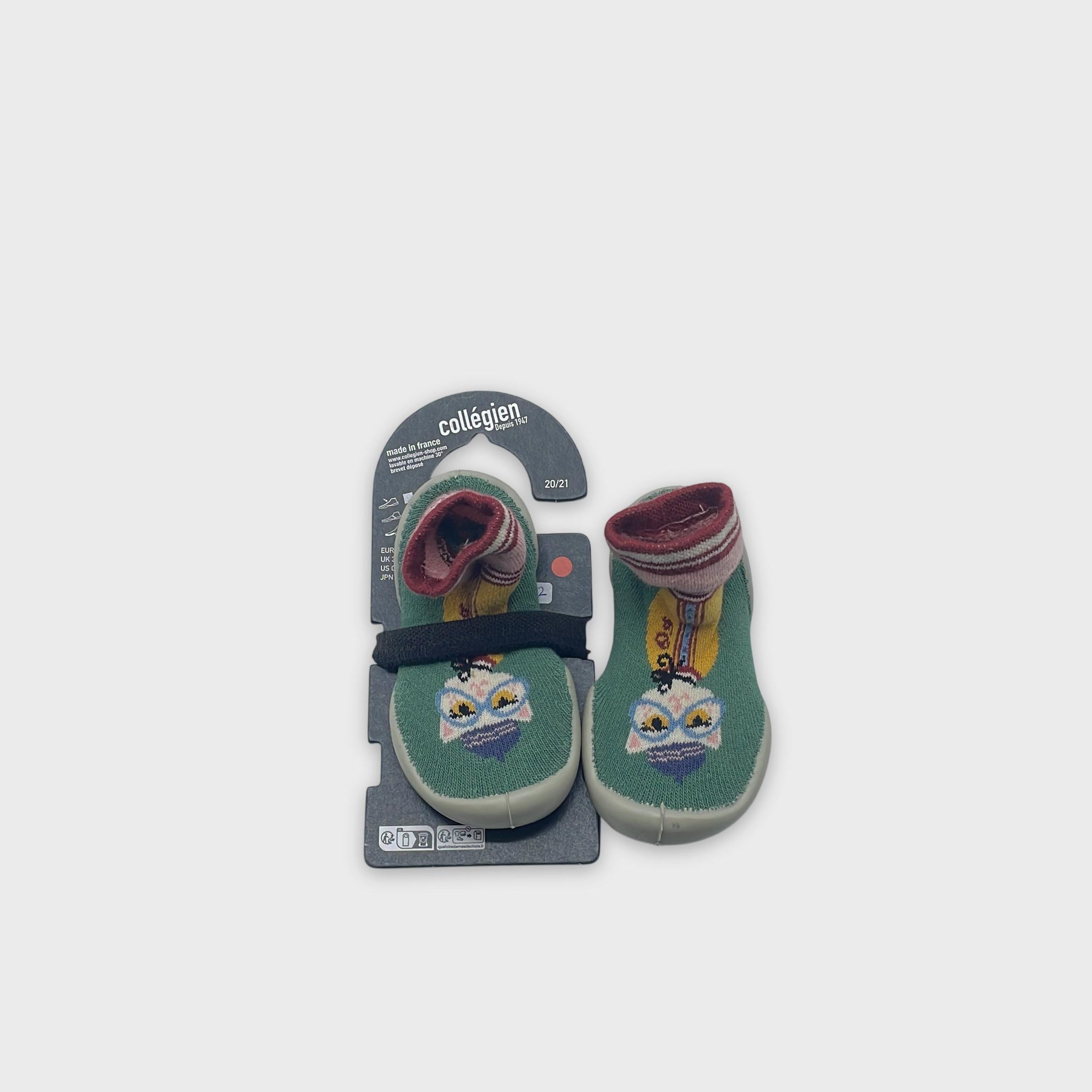 0-Collégien - Chaussons chaussettes - 20/21