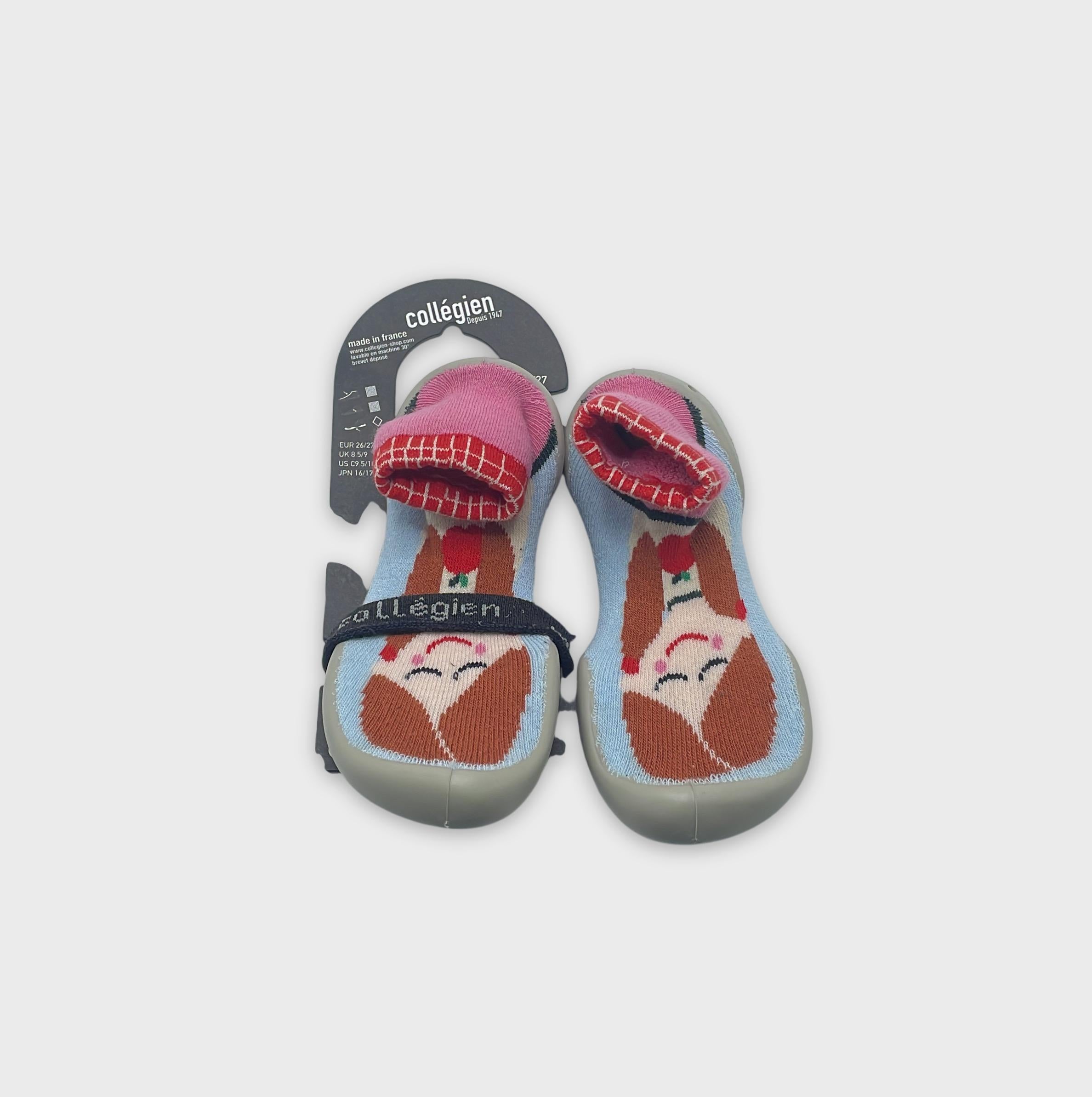 0-Collégien - Chaussons-chaussettes - 26/27