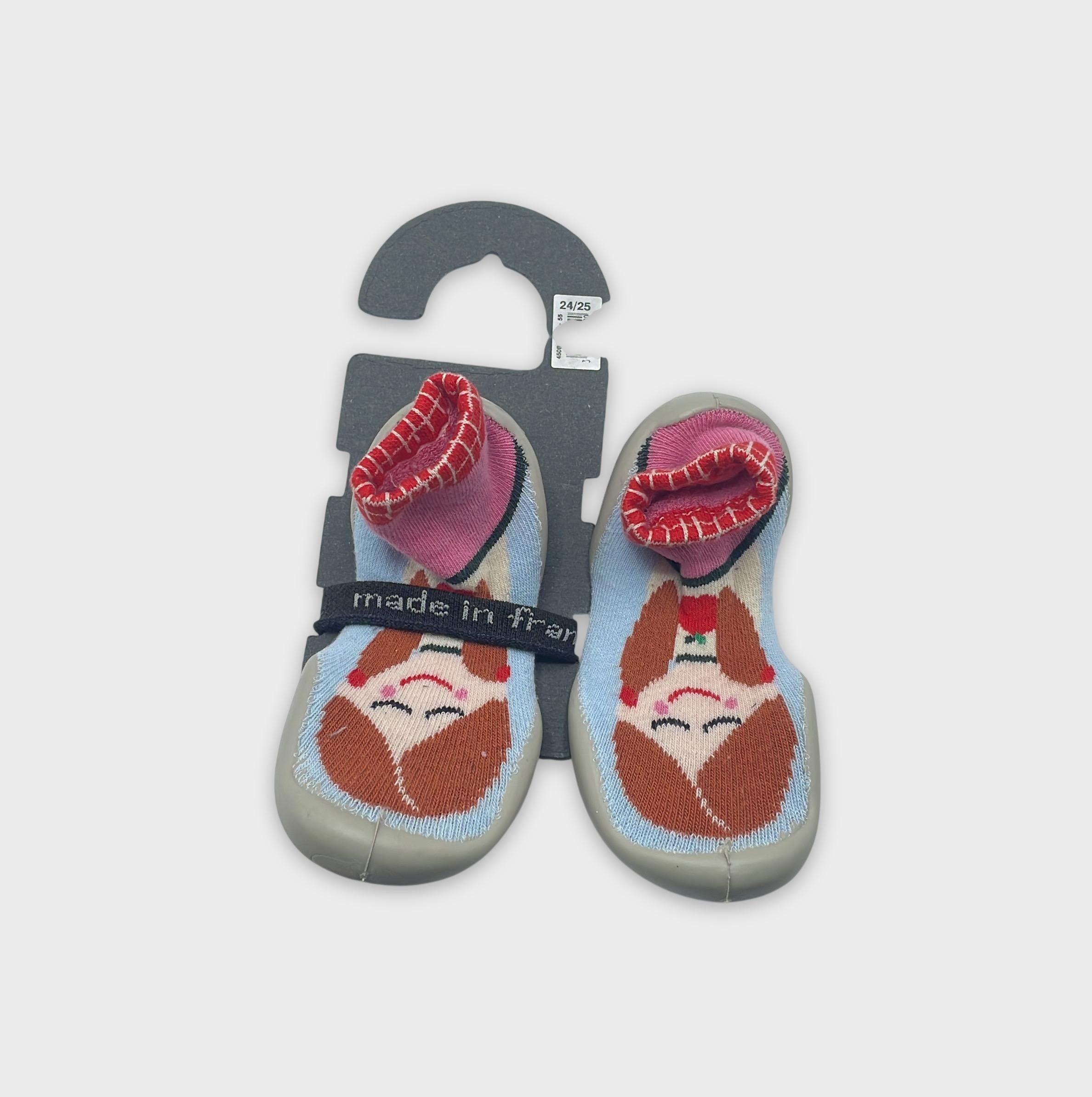 0-Collégien - Chaussons - 24/25