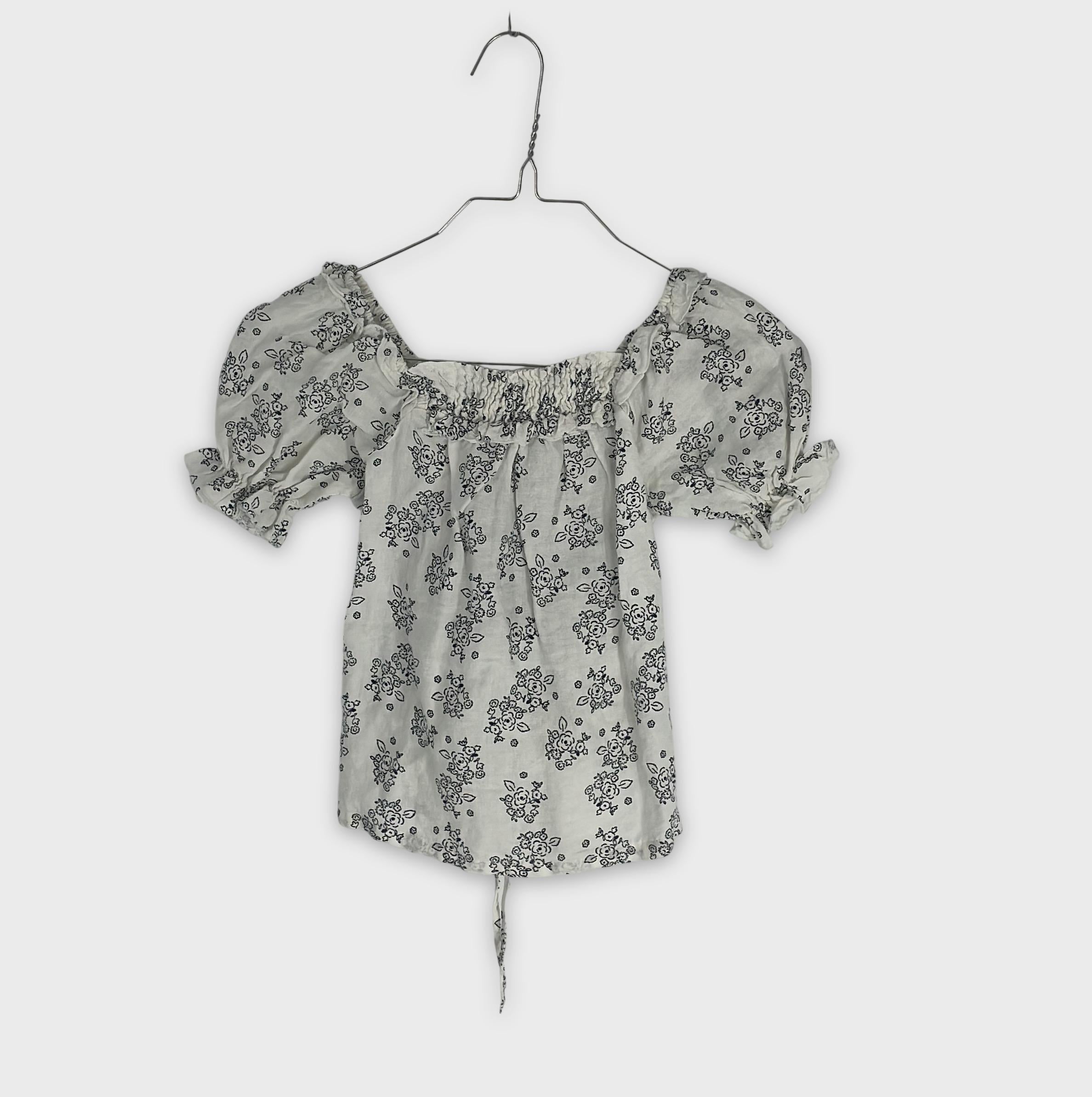 0-the new society - Crop top fleuri - 6 ans