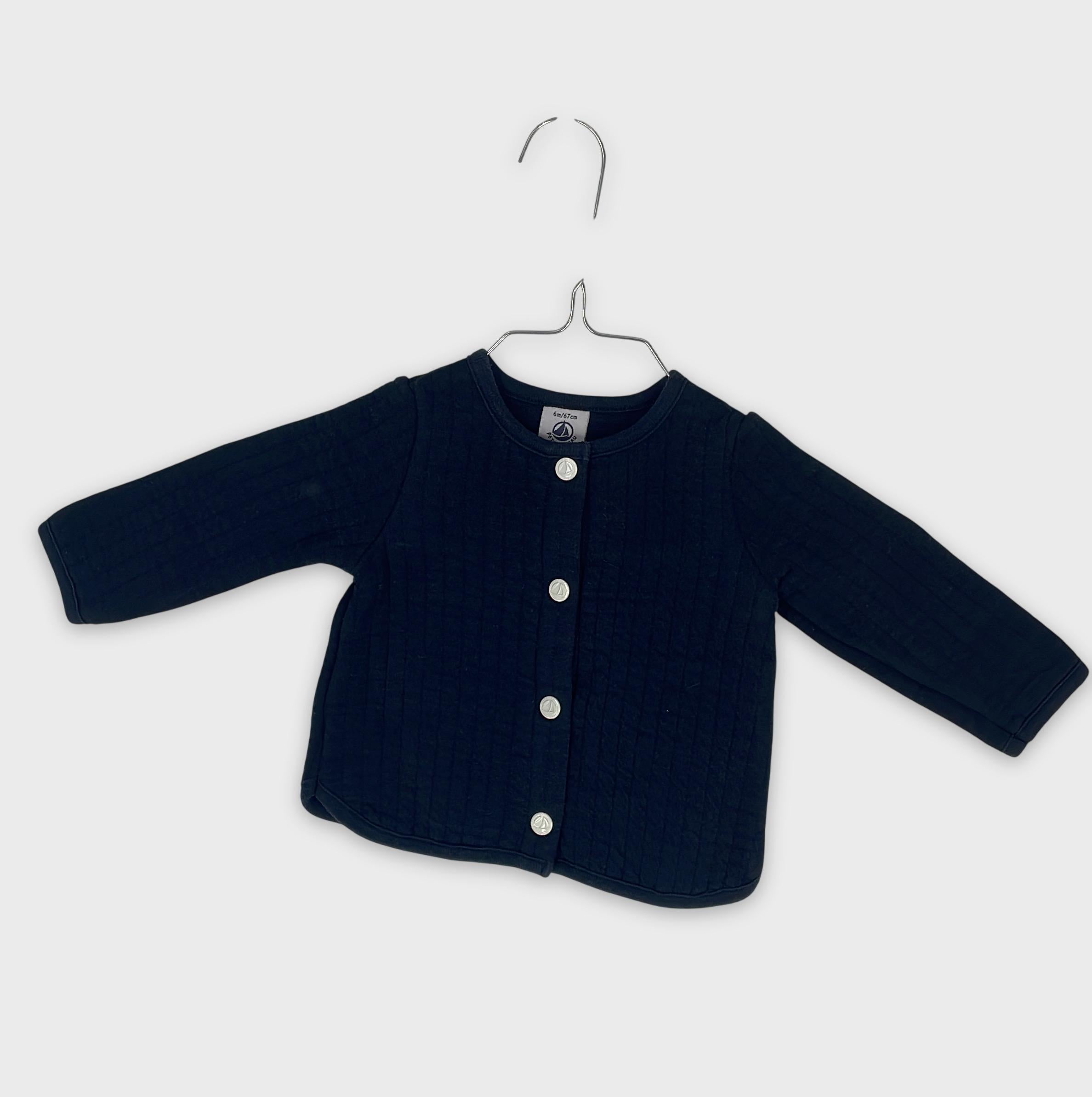 0-Petit Bateau - Gilet bébé - 6m/67cm