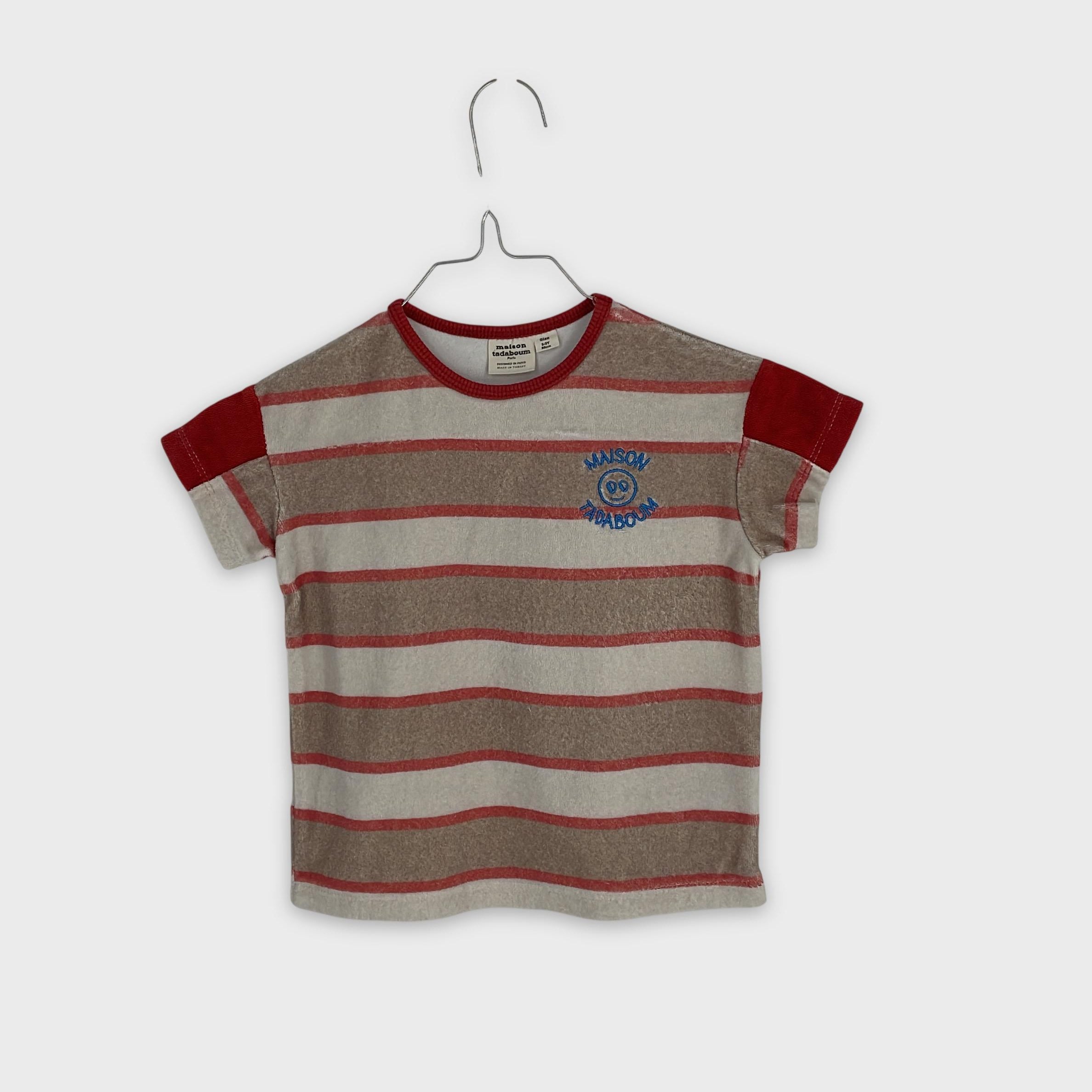 0-Maison Tadaboum - T-shirt rayé - 2-3Y