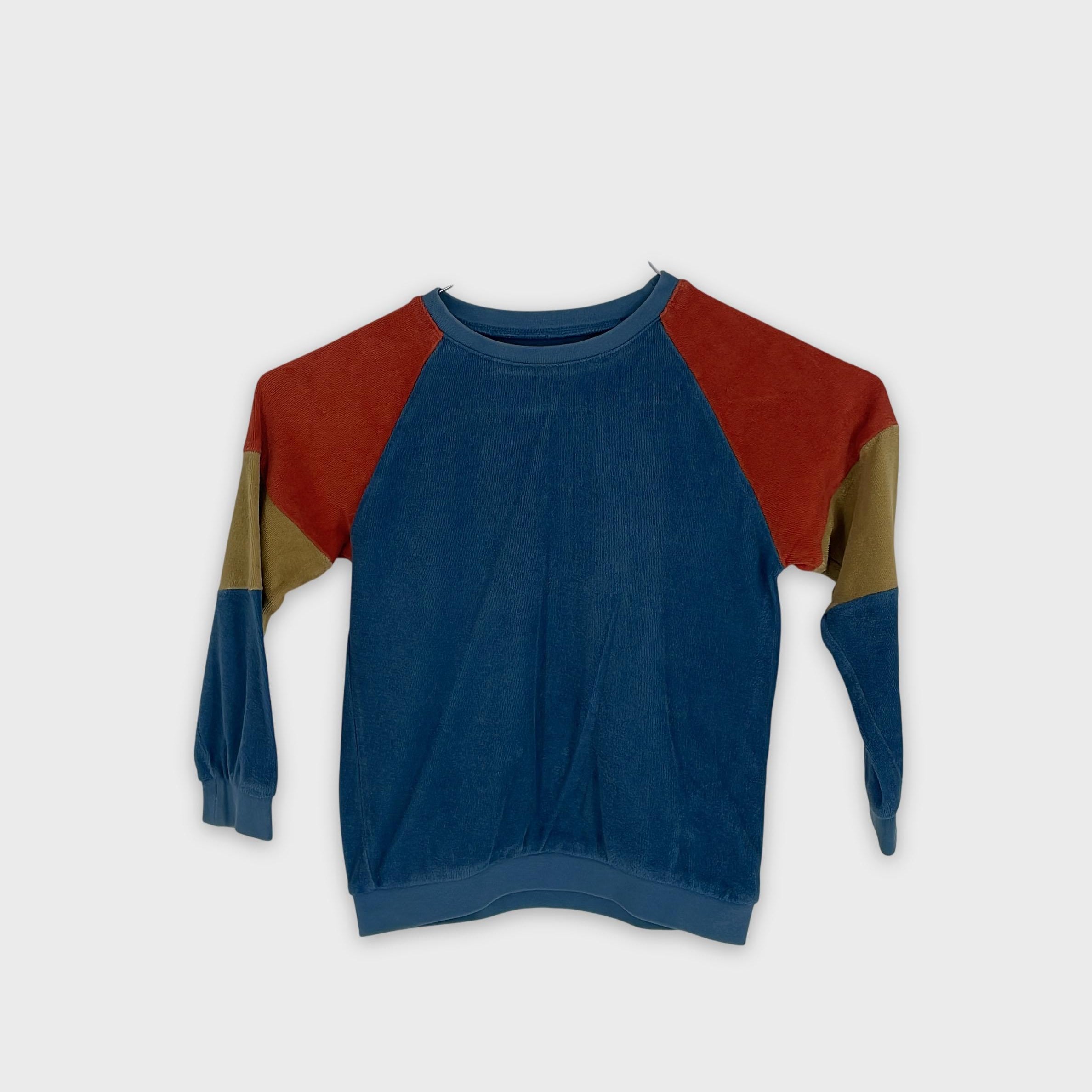 0-FILOU & FRIENDS - Pull en coton color block - 3 ans