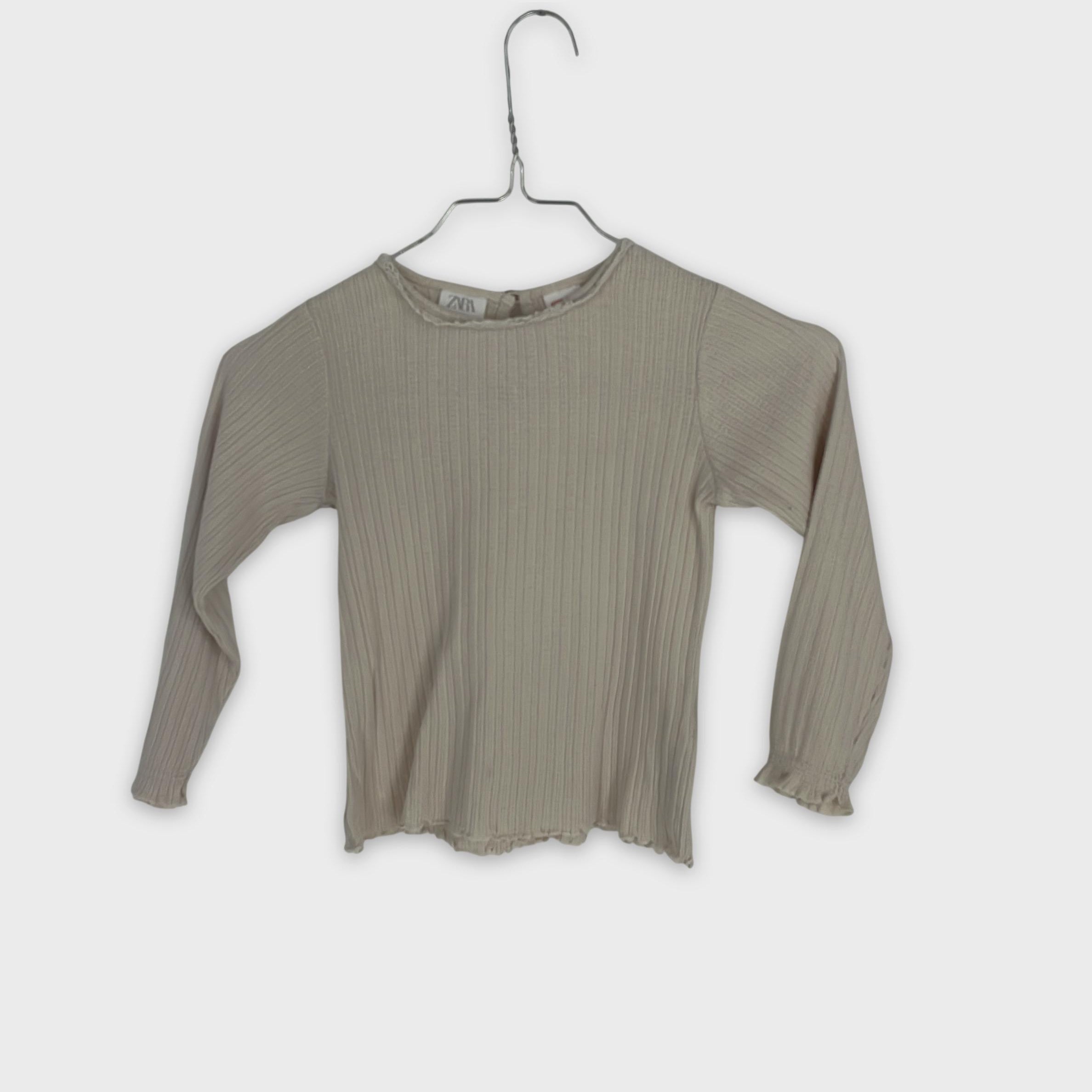 0-ZARA - Haut côtelé - 4-5 Ans