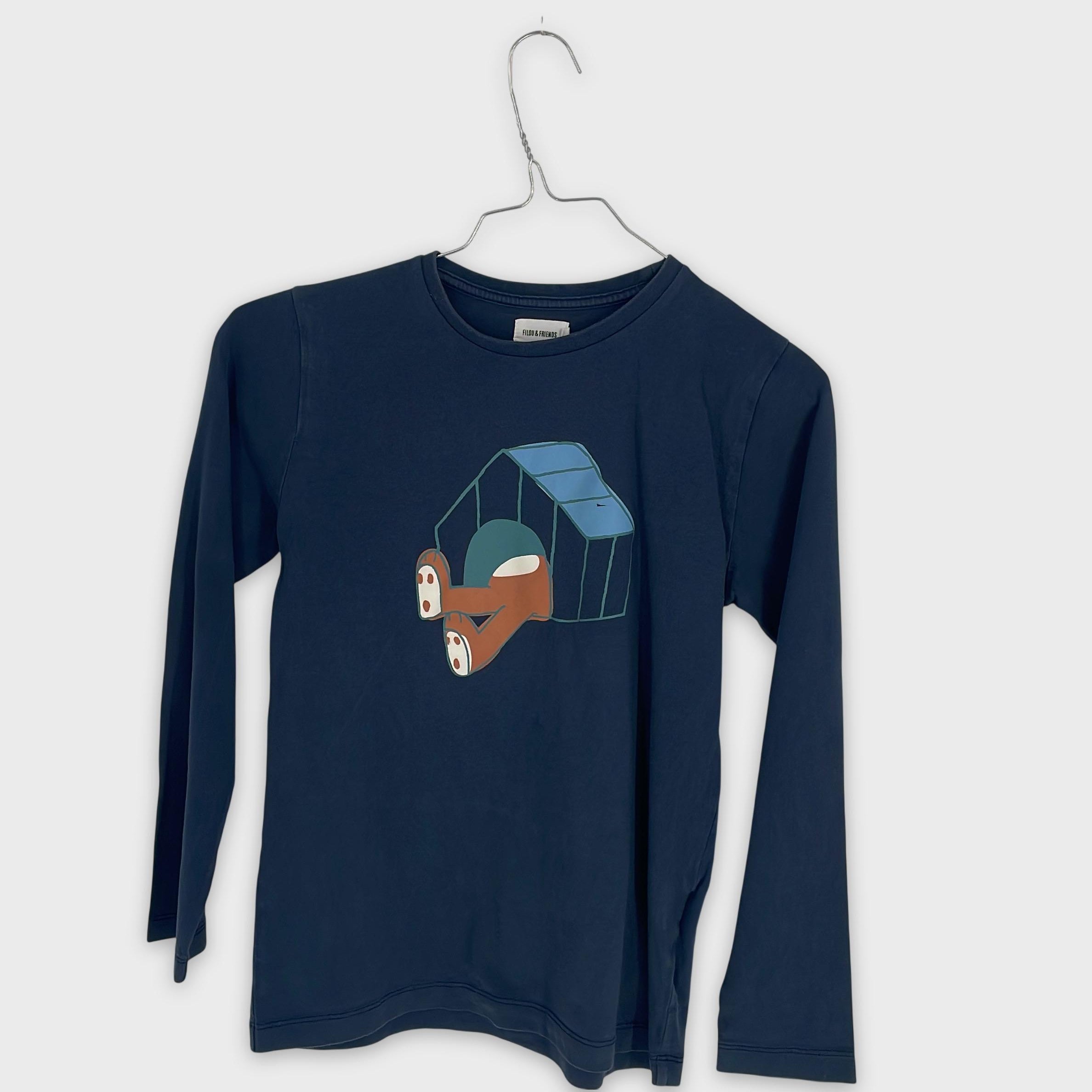 0-FILOU & FRIENDS - T-shirt manches longues - 10 ans