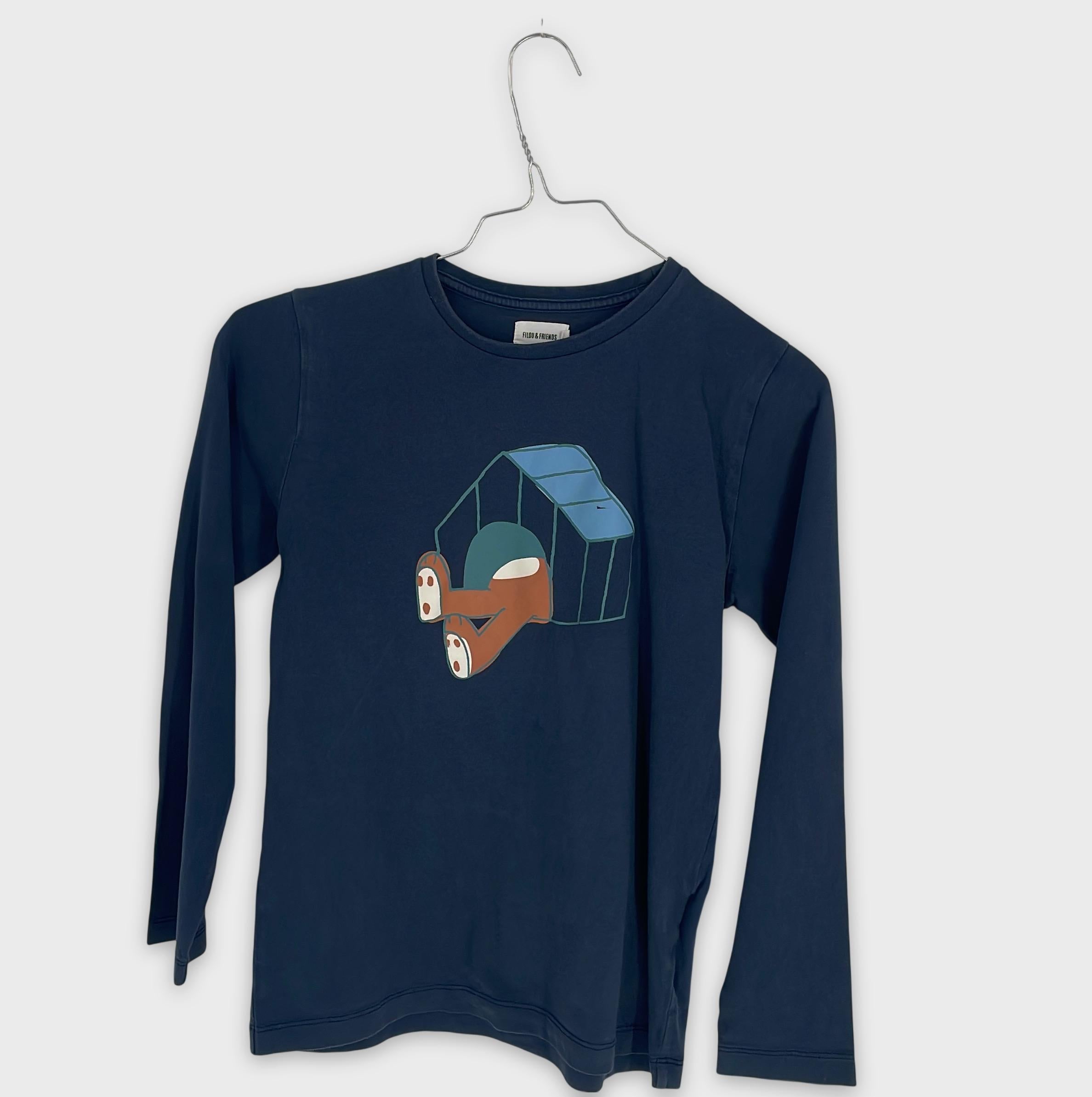 0-FILOU & FRIENDS - T-shirt manches longues - 10 ans