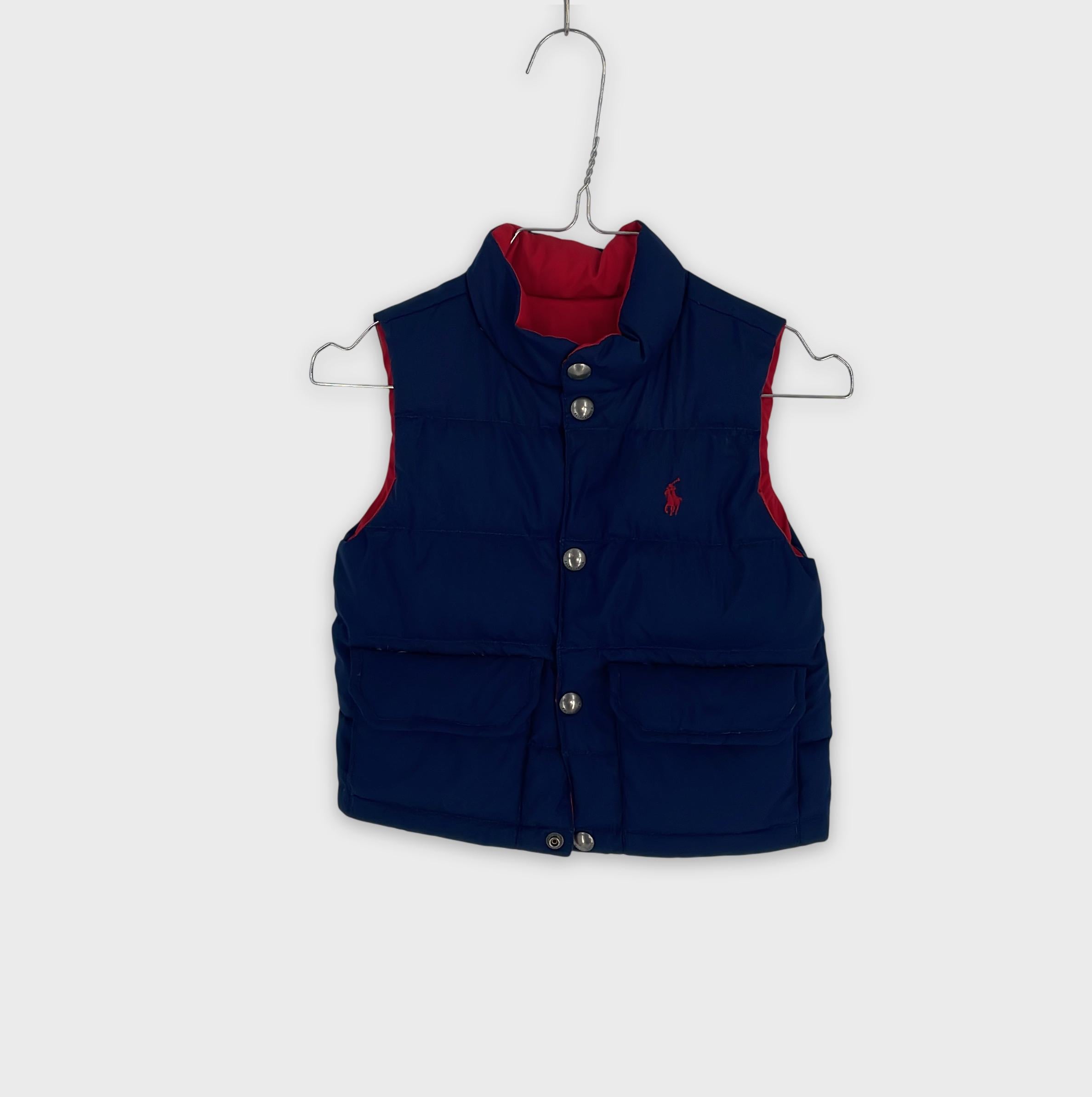 0-Ralph Lauren - Doudoune sans manches réversible - Taille enfant inconnue